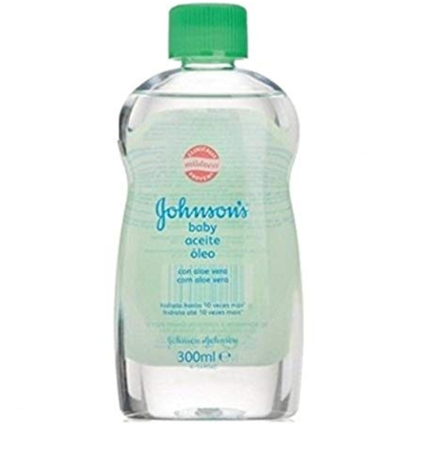 2 x Johnson's Baby Oil "Aloe Vera" - 300 ml