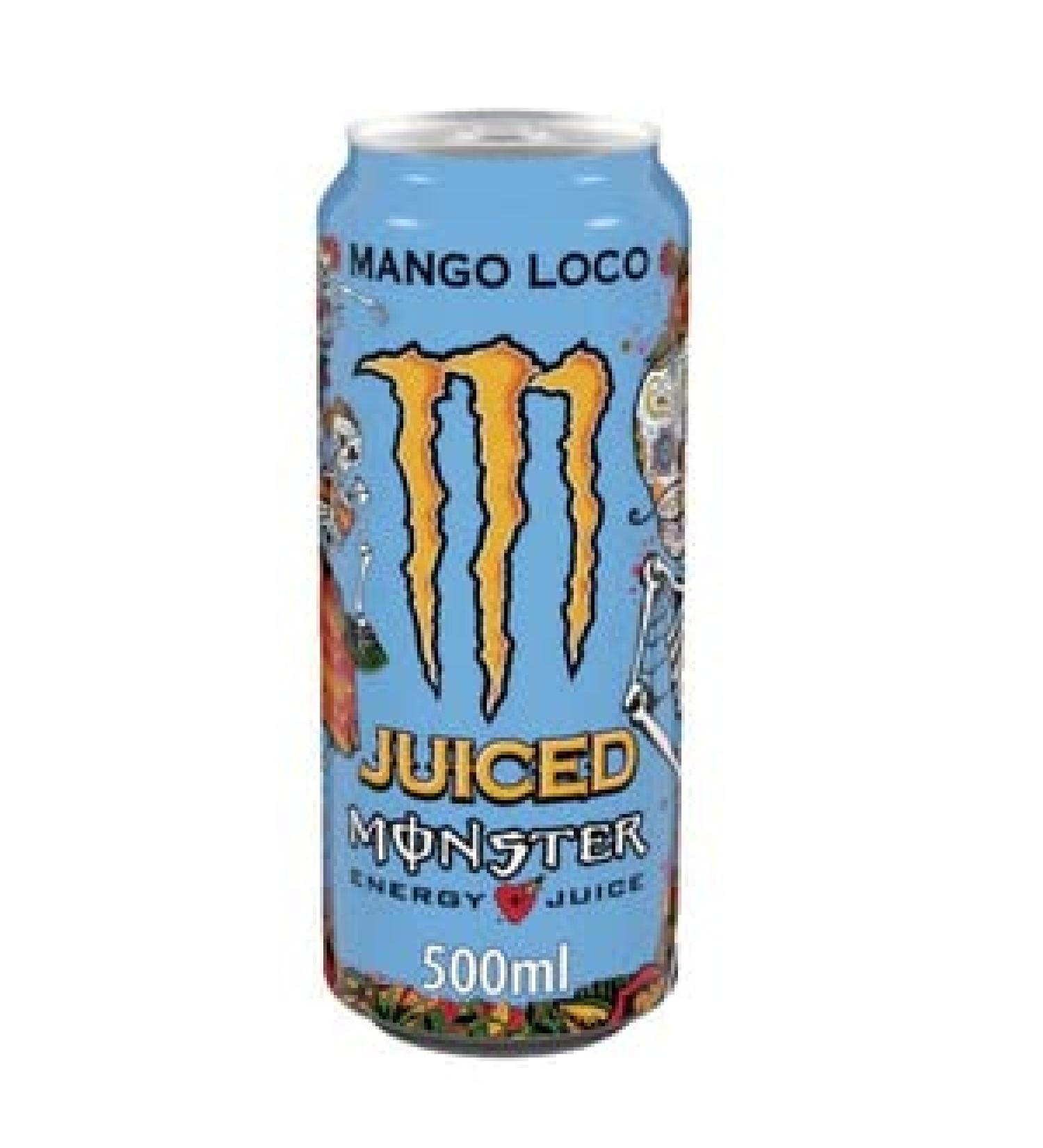 Monster Juiced Energy Juiced Mango Loco - Energy drink 0.50 liters 1 piece