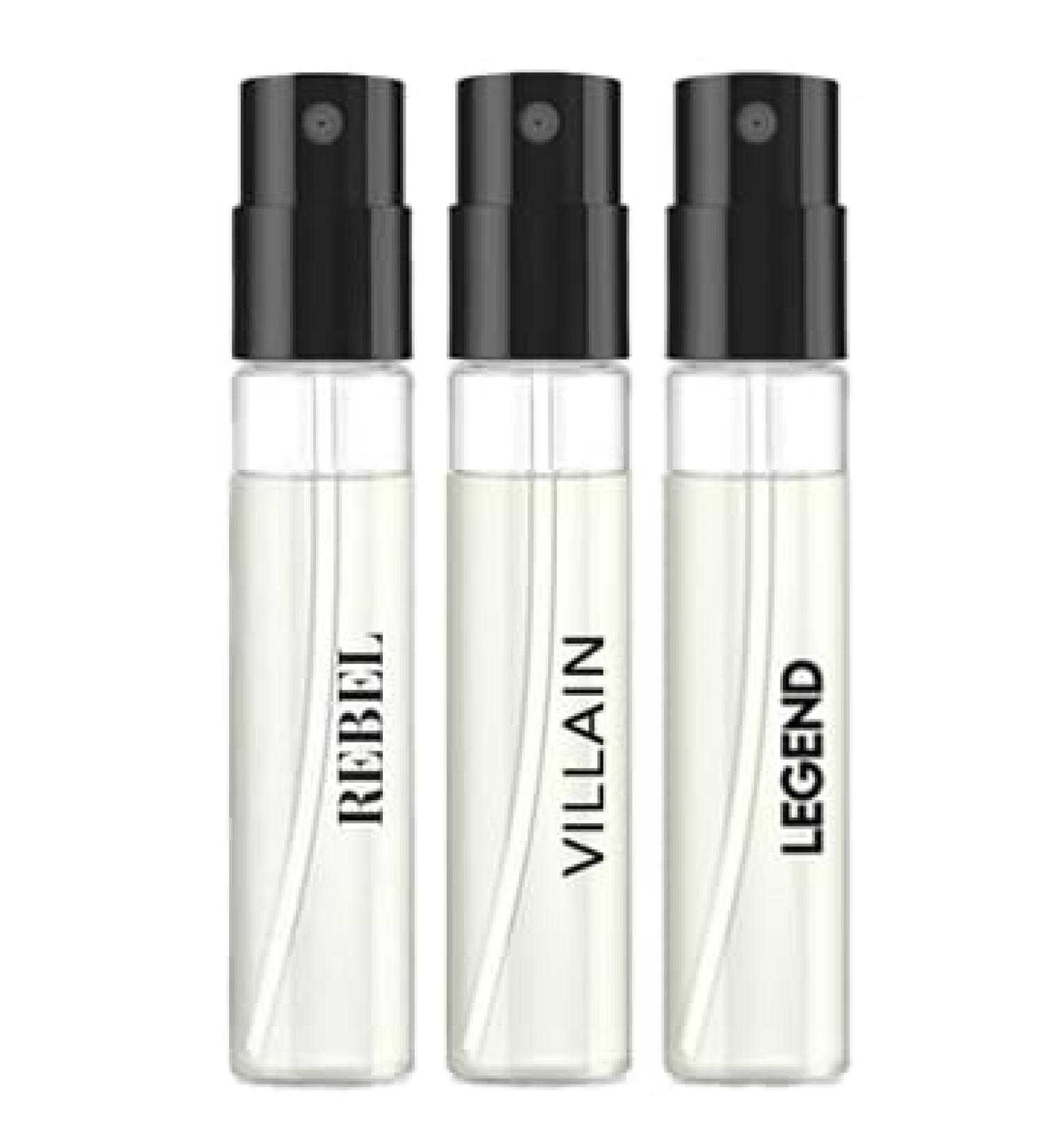 Pete & Pedro Men's Cologne Sample Set Original Perfumes for Men Pour Homme Inspired Perfume Gift Sets Includes Cologne Samples Top Men's Fragrances | Seen on Shark Tank 3 Vials 2.6 ml Each a) Fragrance 3-Pack Samples Set - Buy Online on GoSupps.com