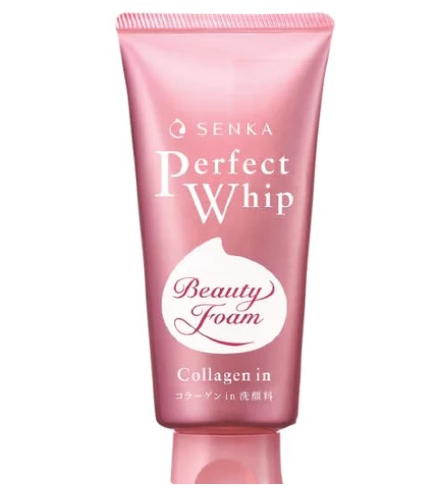 Buy EMBEAUTY SENKA Perfect Whip Collagen Facial Wash 120g - International Shipping Available - Buy Online on GoSupps.com