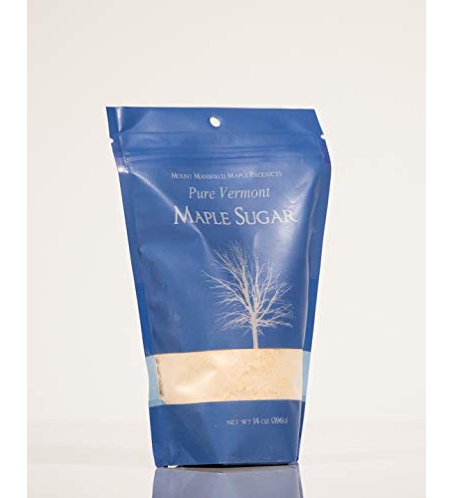 Mansfield Maple-Pure Vermont Granulated Maple Sugar (14oz Resealable Pouch) 14 Ounce Resealable Pouch