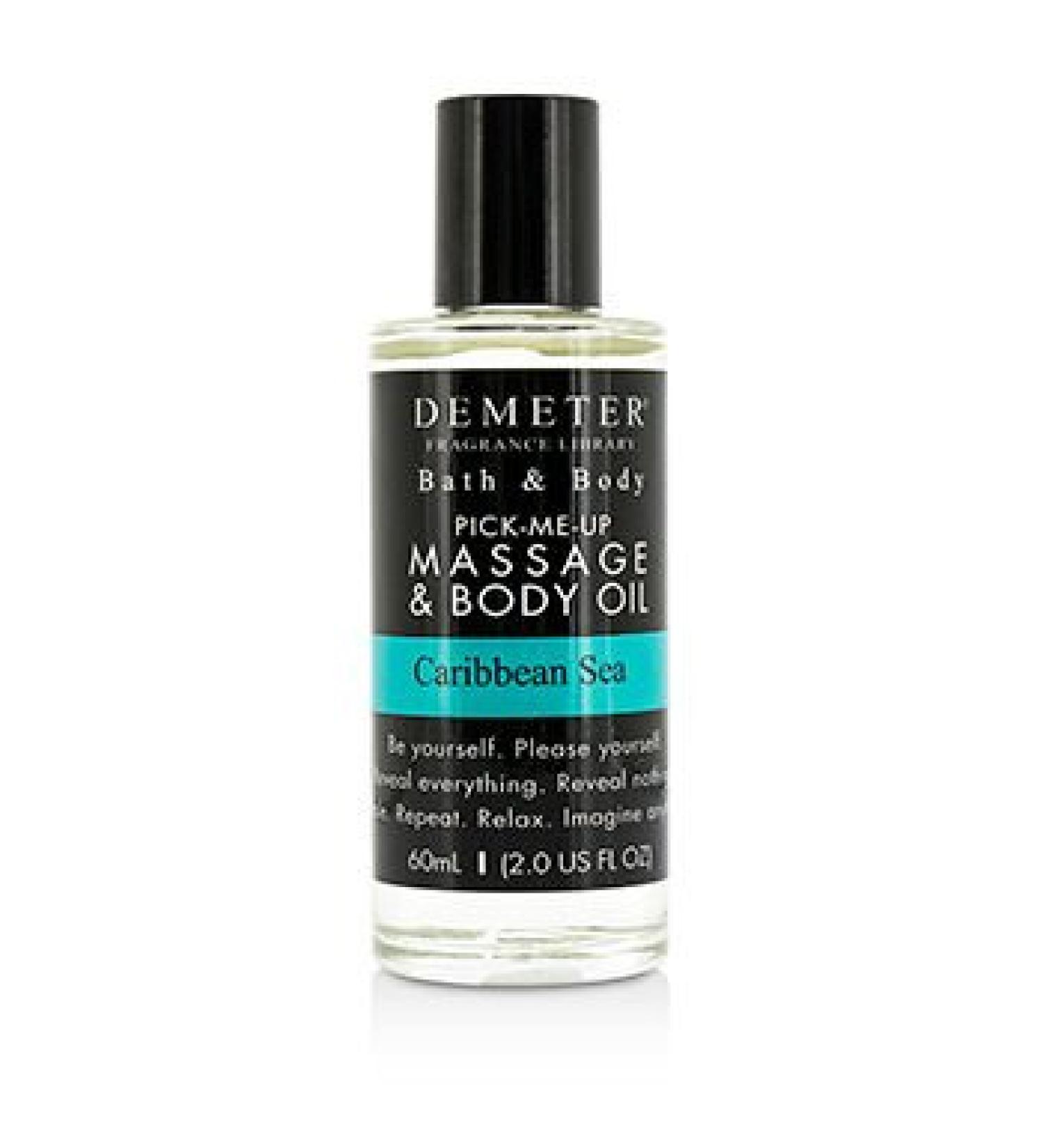Demeter Fragrance Library 2 oz Massage Oil Caribbean Sea