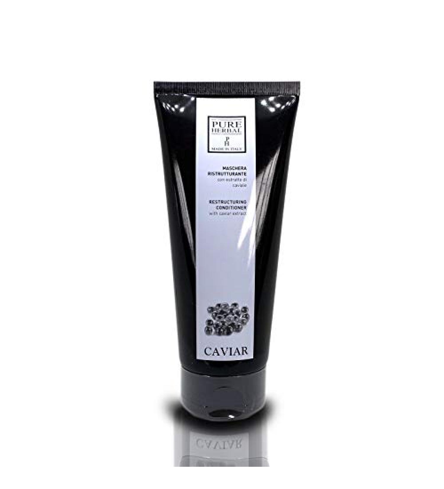 Buy Pure Herbal Caviar Restructuring Mask 150ml - Revitalize Your Hair | International Shipping Available - Buy Online on GoSupps.com