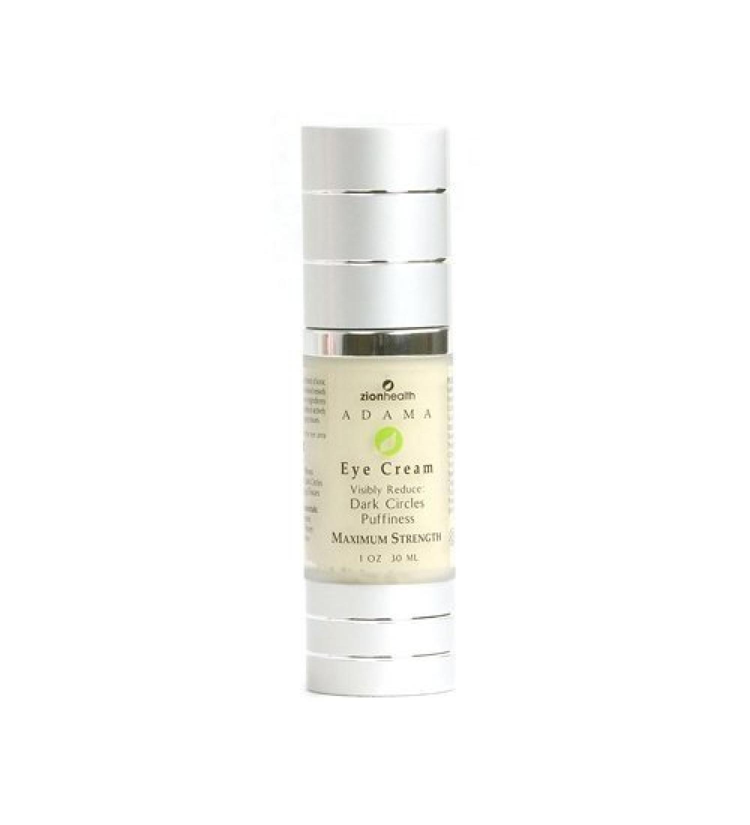 ZION HEALTH EYE CREAM ADAMA 1 OZ