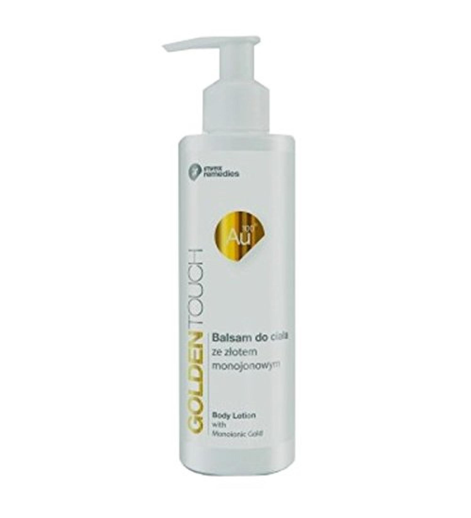 Invex Remedies Au100 Monoionic Gold Golden Body Milk Combination of Golden Monoionic Argan Oil and Vitamin B3 Invex Remedies