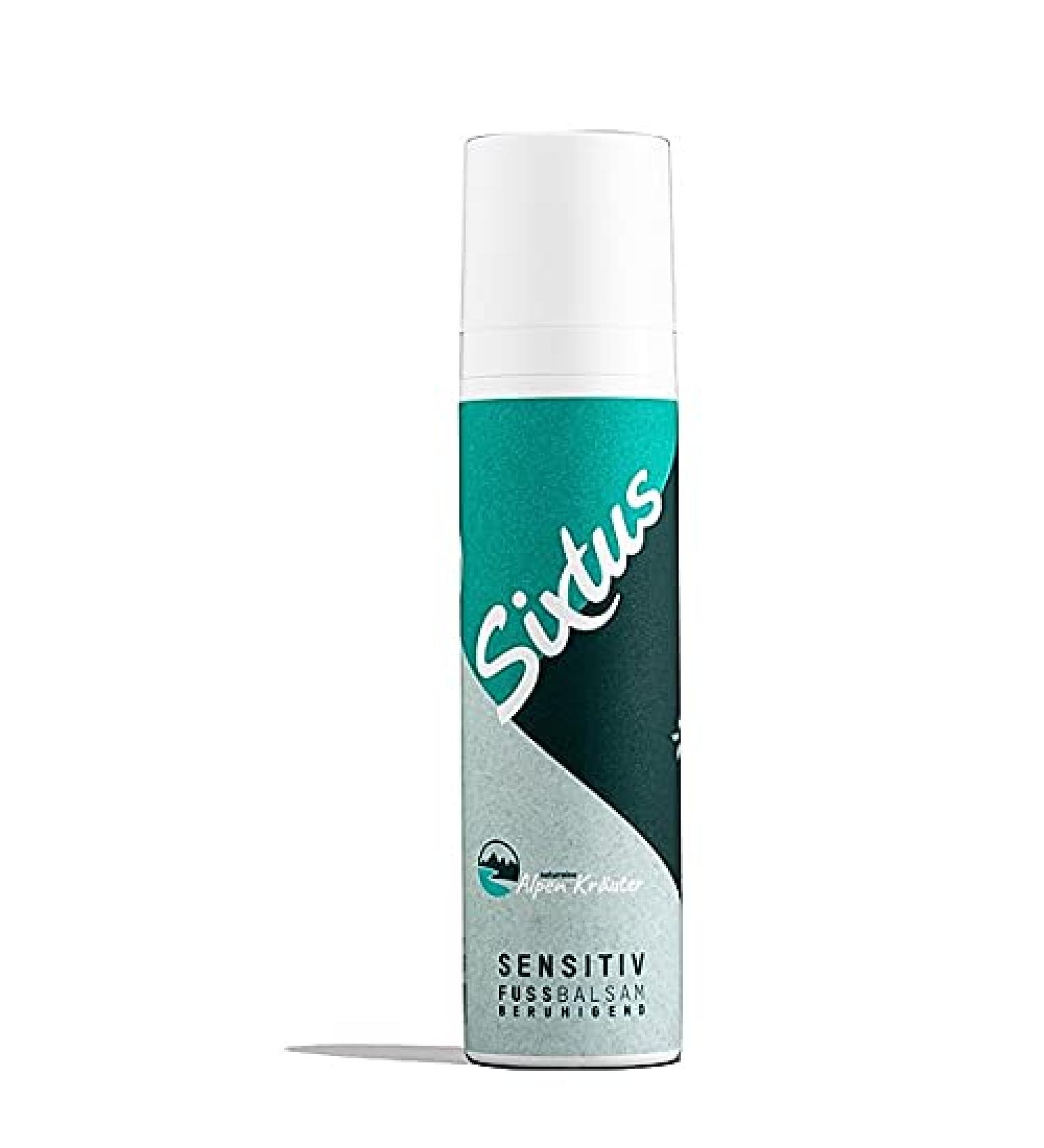 Sixtus Sensitive Foot Balm - Foot care for sensitive feet foot cream with alpine herbs - 100 ml