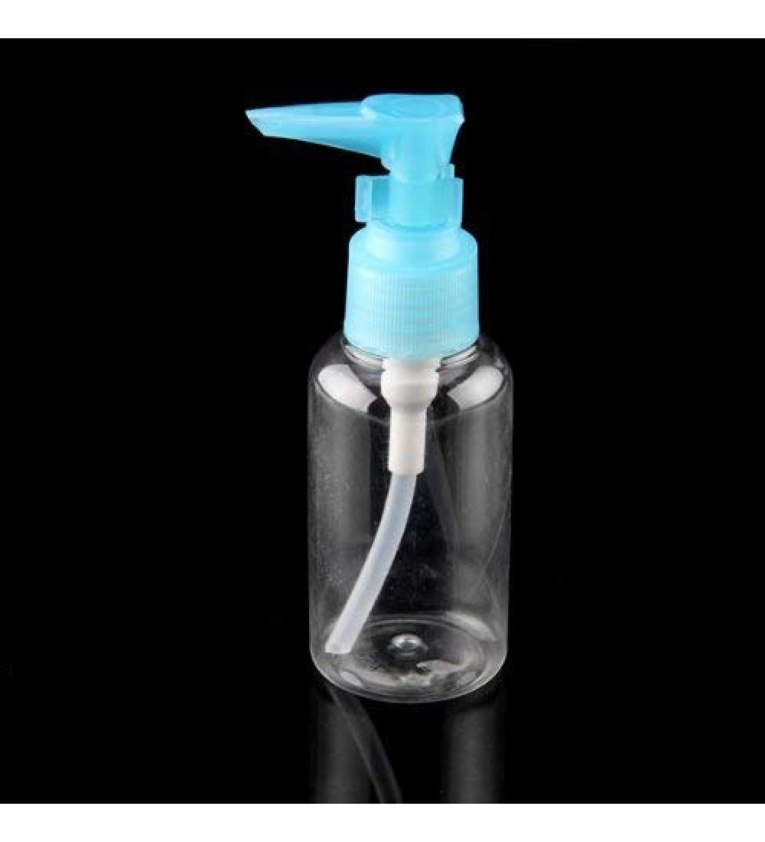 1 Empty Cosmetic Clear Soap Shampoo 75ml Lotion Dispenser Pump Bottle Travel Random Color - Buy Online on GoSupps.com