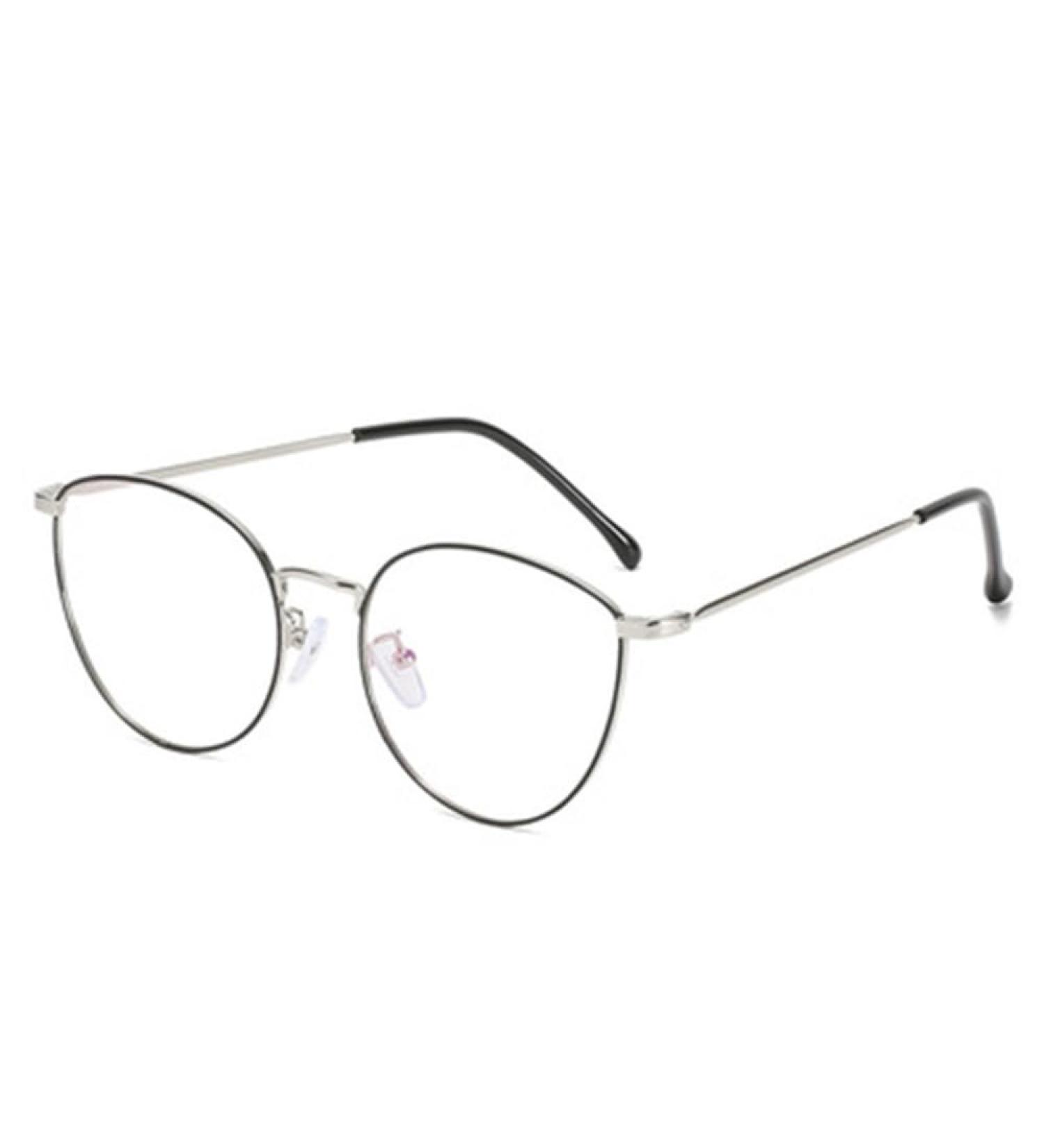 Blue Light Blocking Photochromic Glasses - Vintage Metal Frame Color Changing for Computer Reading & Gaming - Buy Online on GoSupps.com