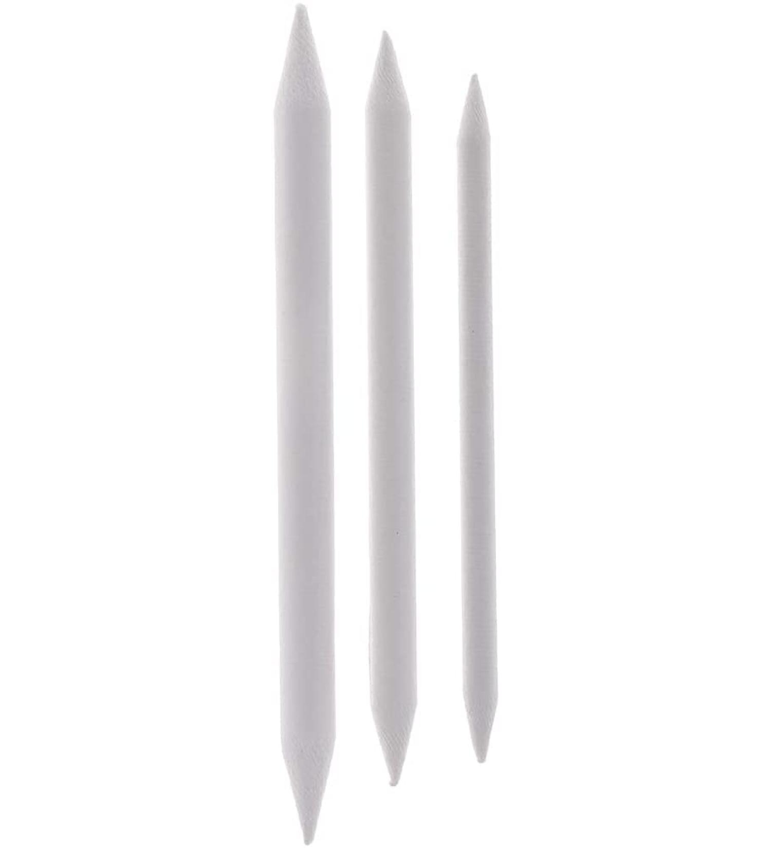 U-K Blending Smudge Stump Stick Art Drawing Tools - 3 Sizes White Pens for Artists, Students & Beginners - Buy Online on GoSupps.com
