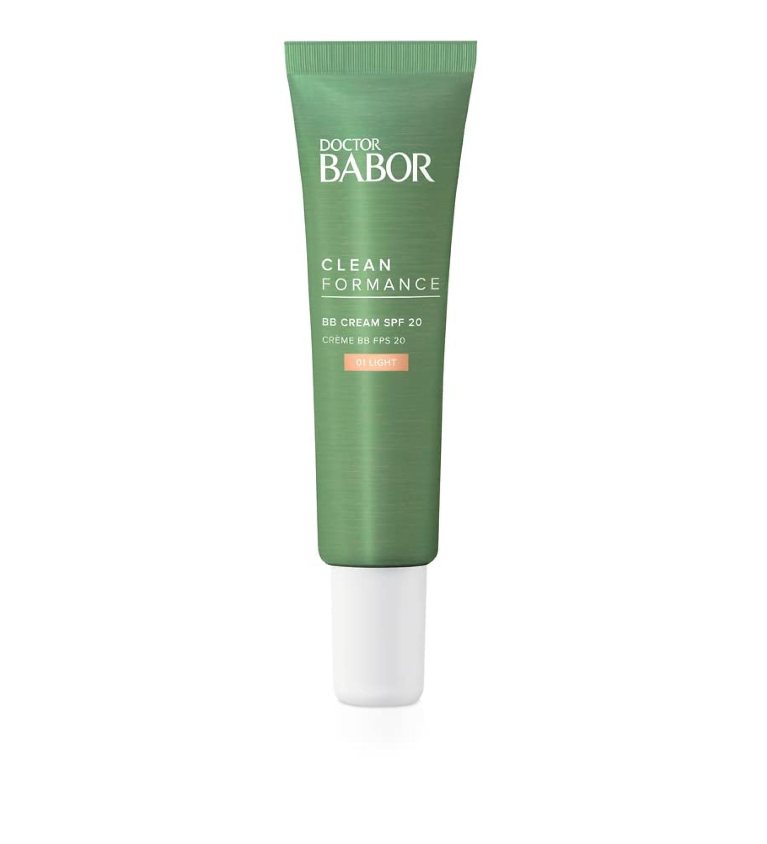 Doctor Babor CleanMALIONACE BB Cream SPF 20 - Vegan Tinted Cream for Even Complexion | Medium Coverage | 30 ml - Buy Online on GoSupps.com