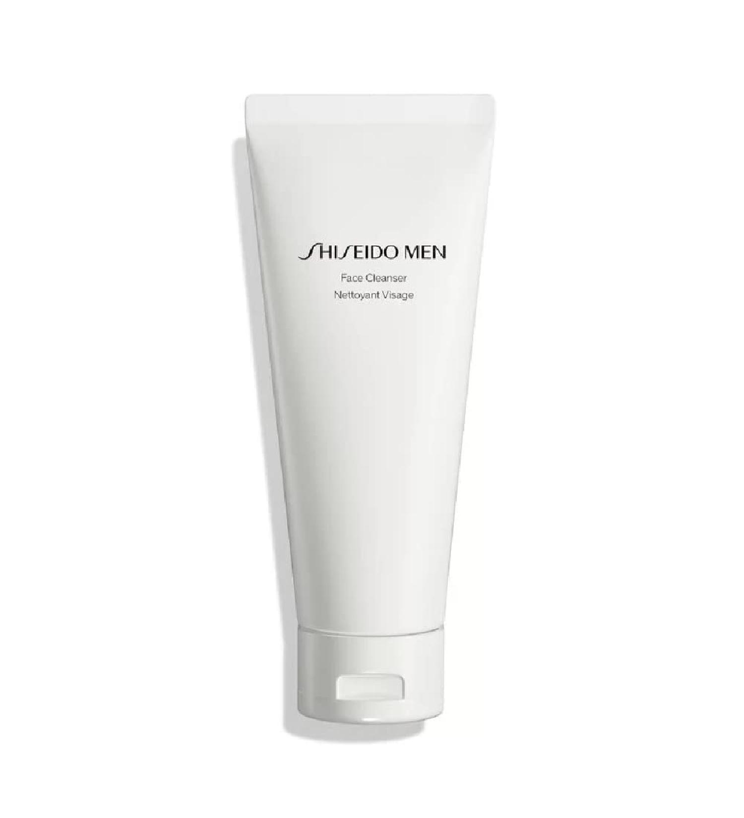 Shiseido Men 2-in-1 Deep Cleaning Face Cleanser and Shaving Soap 125ML - Gentle Formula for All Skin Types - Buy Online on GoSupps.com