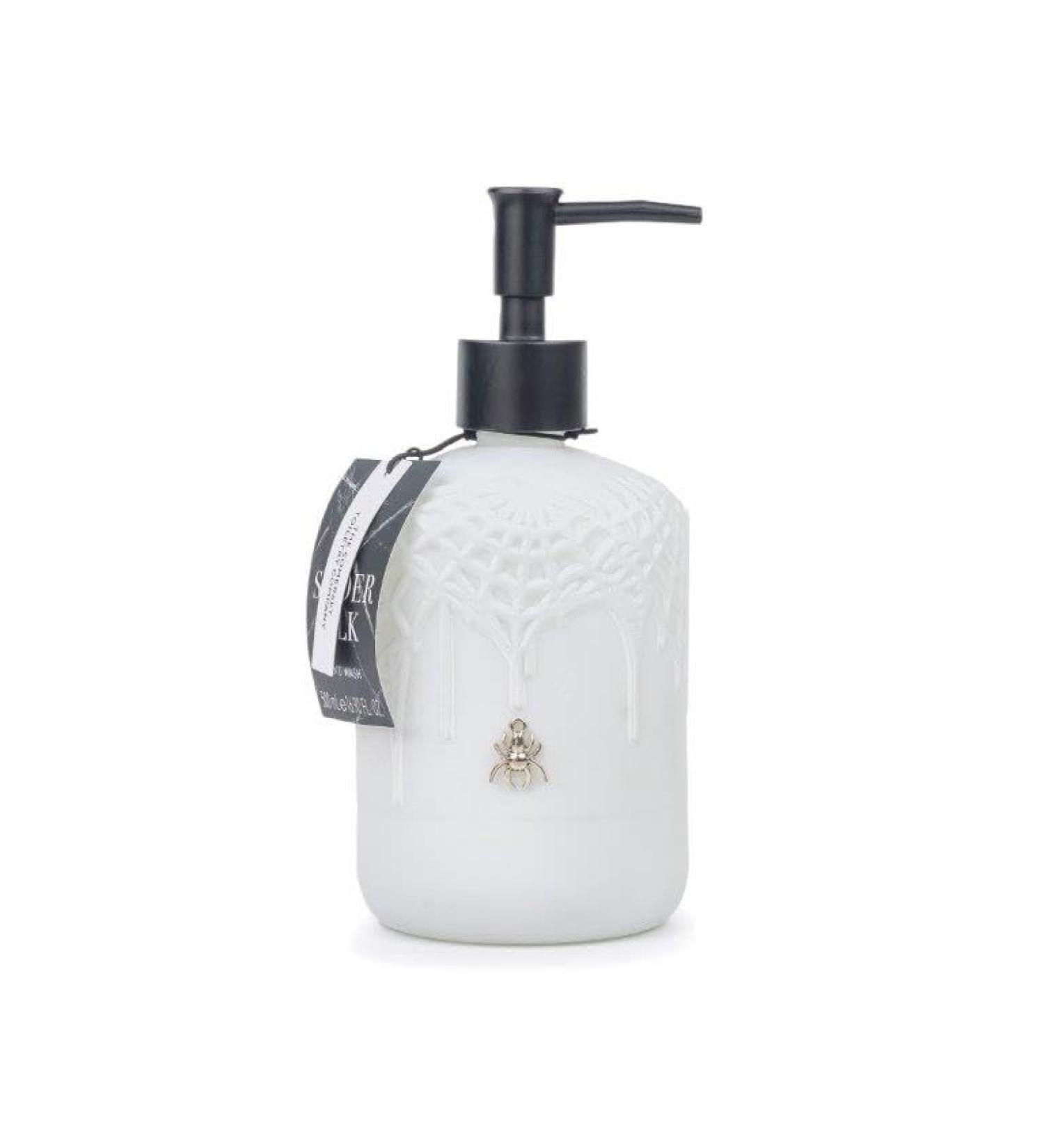The Somerset Toiletry Spider Silk Liquid Hand Soap 500ml Glass Bottle