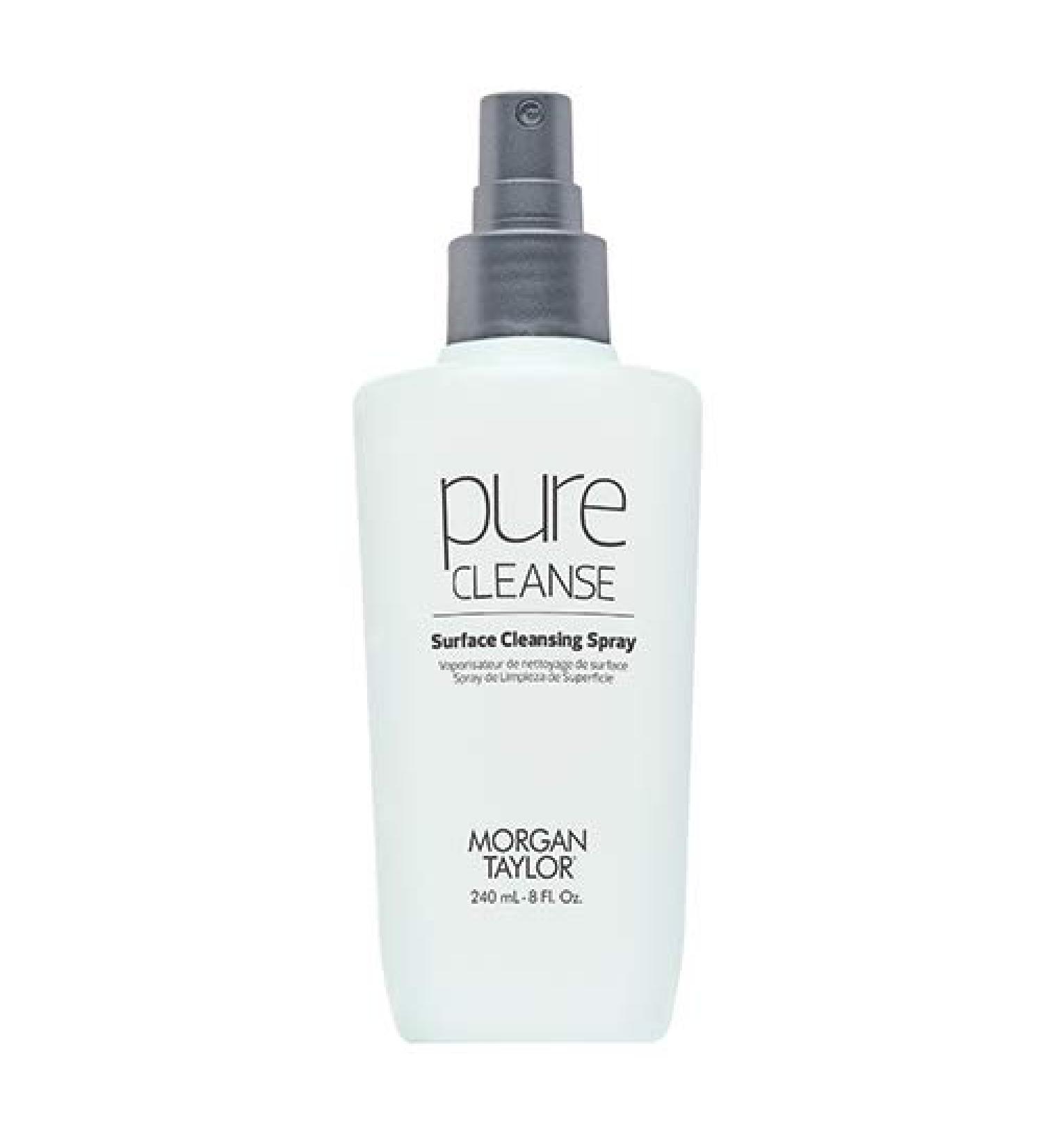 Morgan Taylor Pure Cleanse Nail Cleansing Spray - 8 oz | Fast Dry Nail Polish Remover - Buy Online on GoSupps.com