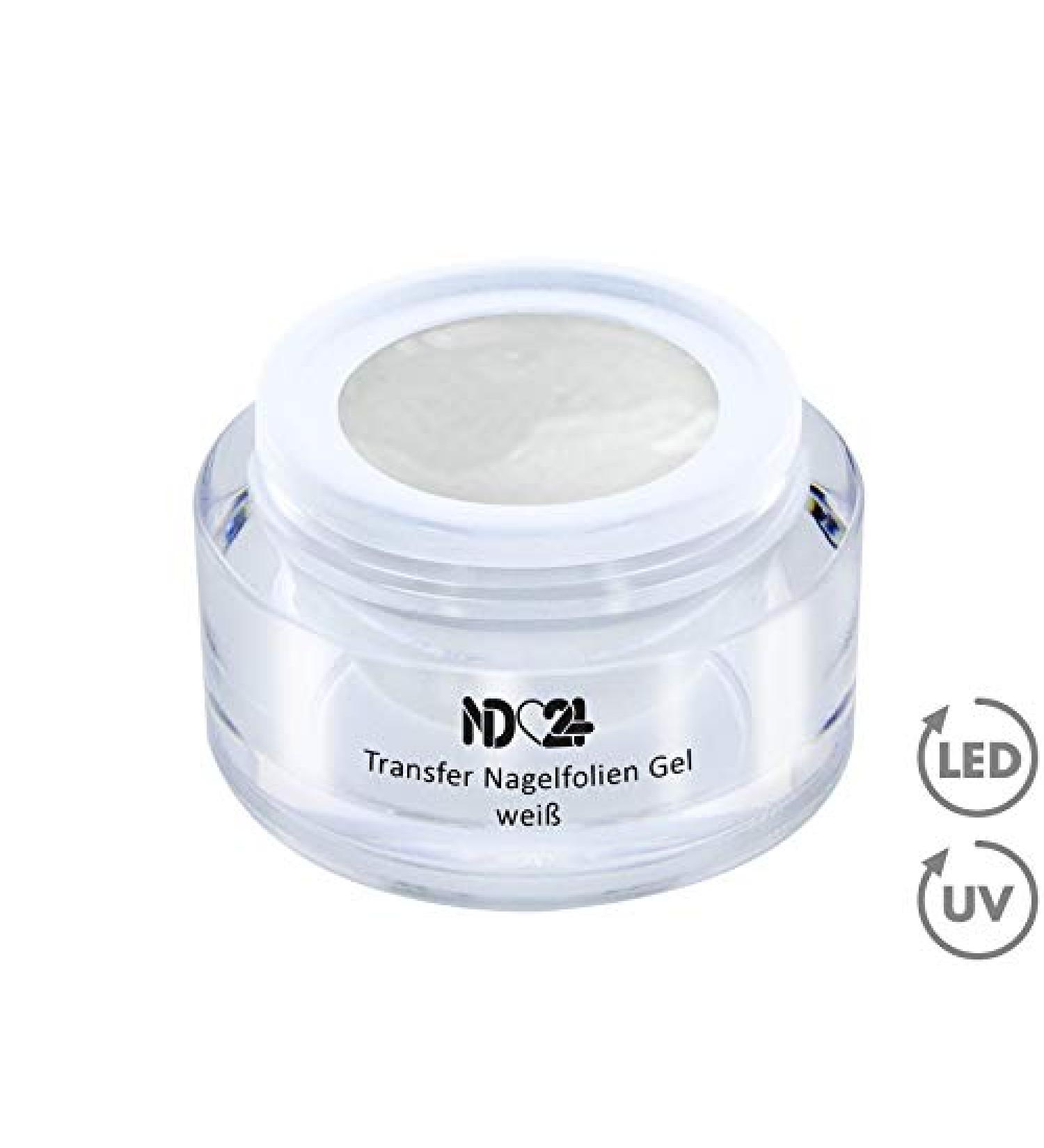 Transfer Nail Foils Gel White - Premium International Shipping & Easy Application - Buy Online on GoSupps.com