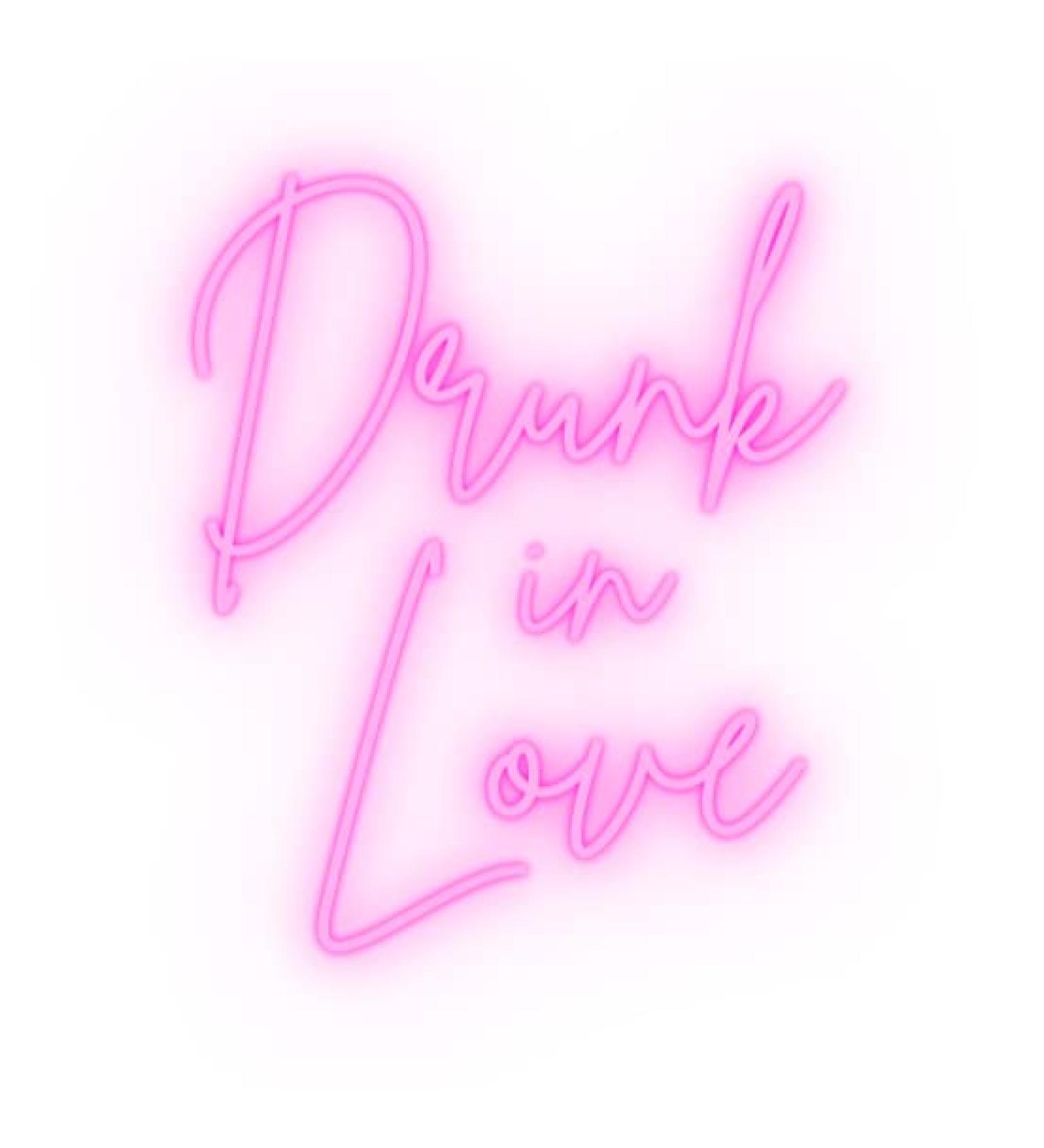 Valentines Day Design Edible Cocktail Drink Toppers x 1 Sheet (Drunk In Love 15 x 2 Inch) Drunk In Love 15 X 2 Inch