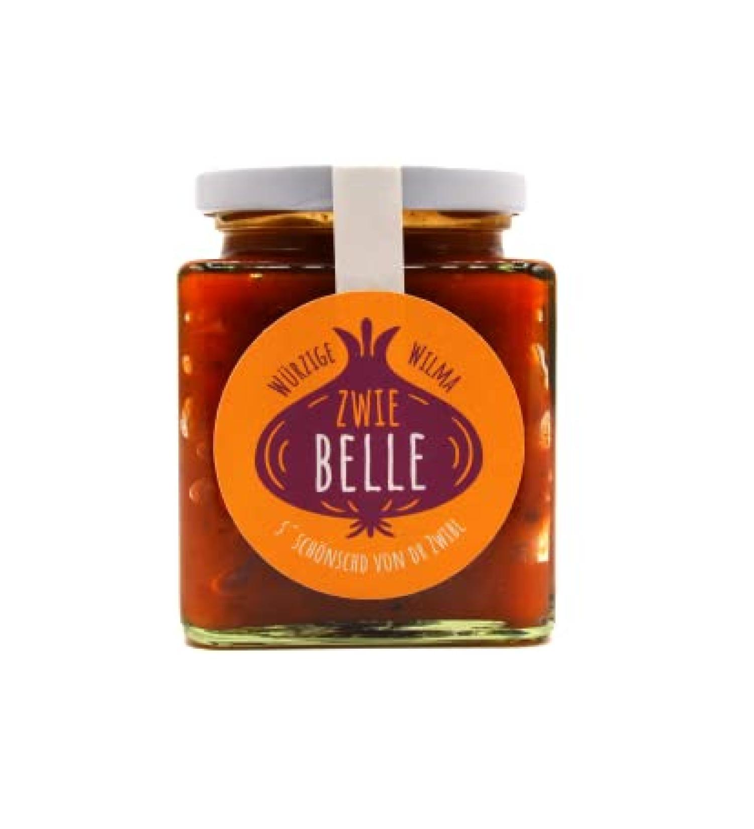 ZwieBelle - Onion jam "Spicy Wilma" 200 g glass