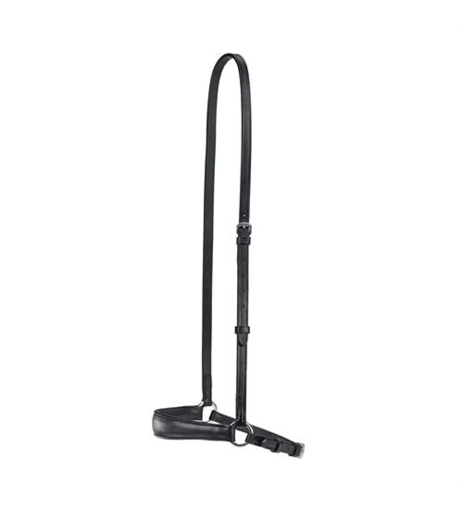 Dover Saddlery Drop Noseband- Brown, Full Size