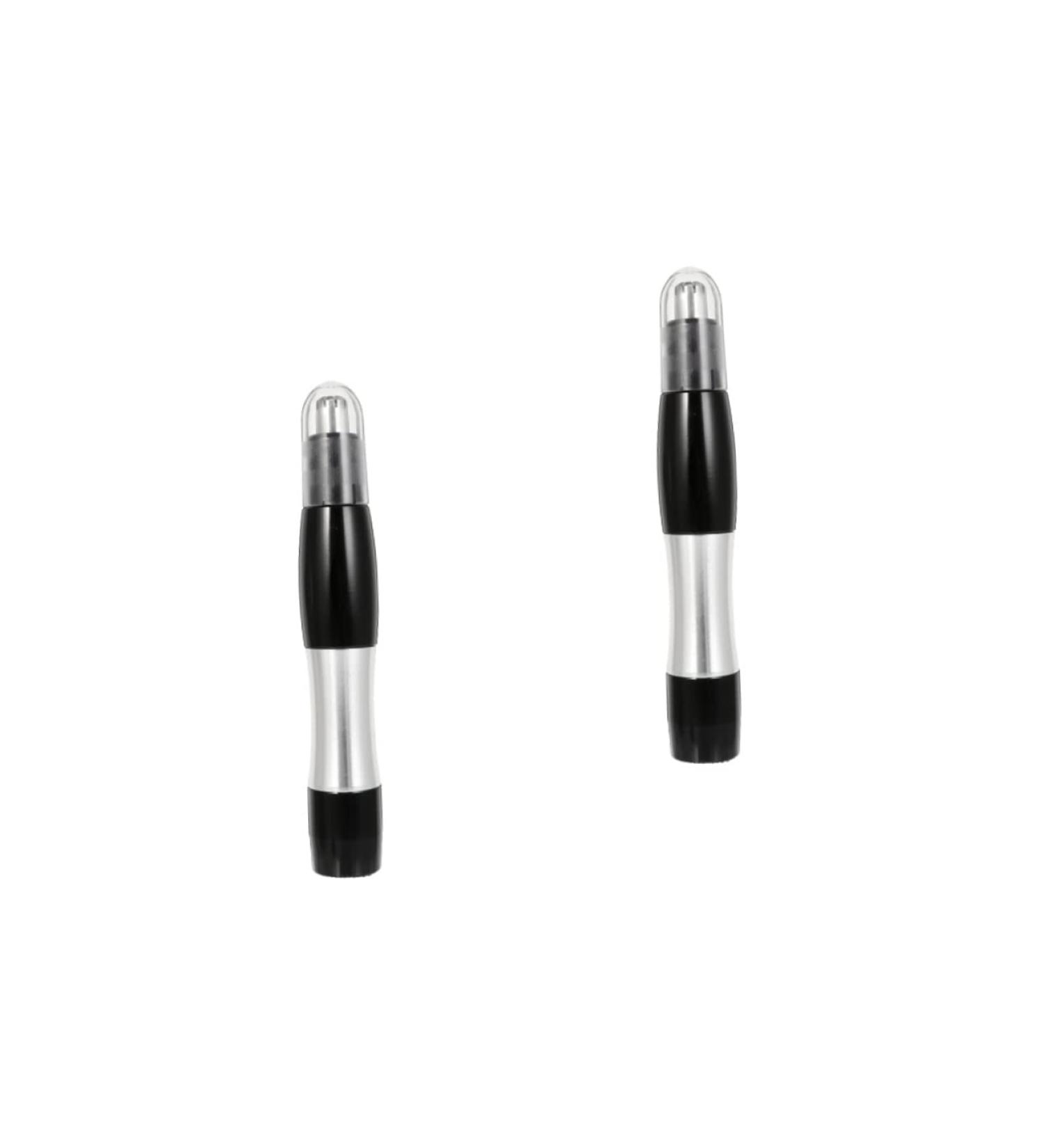 NOLITOY Electric Nose Hair Trimmer - 2 Pcs Facial Hair Remover & Body Shaver | Battery-Powered Nose Hair Razor for Men & Women - Buy Online on GoSupps.com