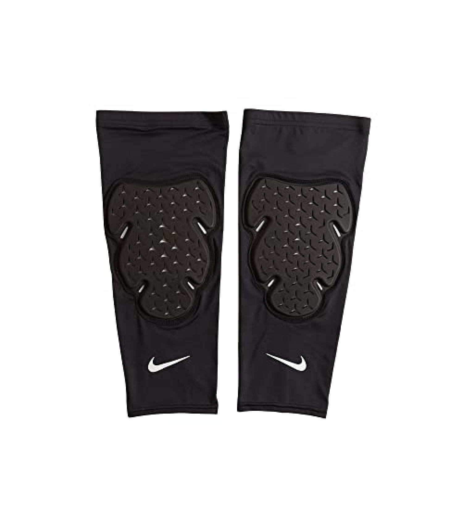 Nike Pro Strong Leg Sleeves - Black/White (Small-Medium) - Buy Online on GoSupps.com