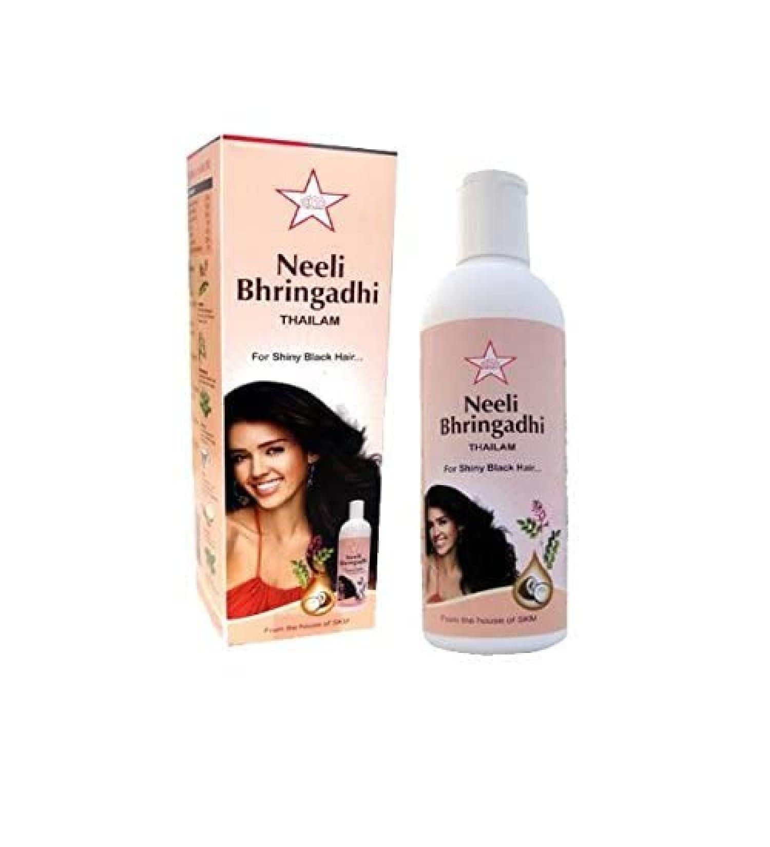  QURA QURA Neeli Bhringadhi Thailam Oil for Shiny Black Hair 100 ml - Buy Online on GoSupps.com