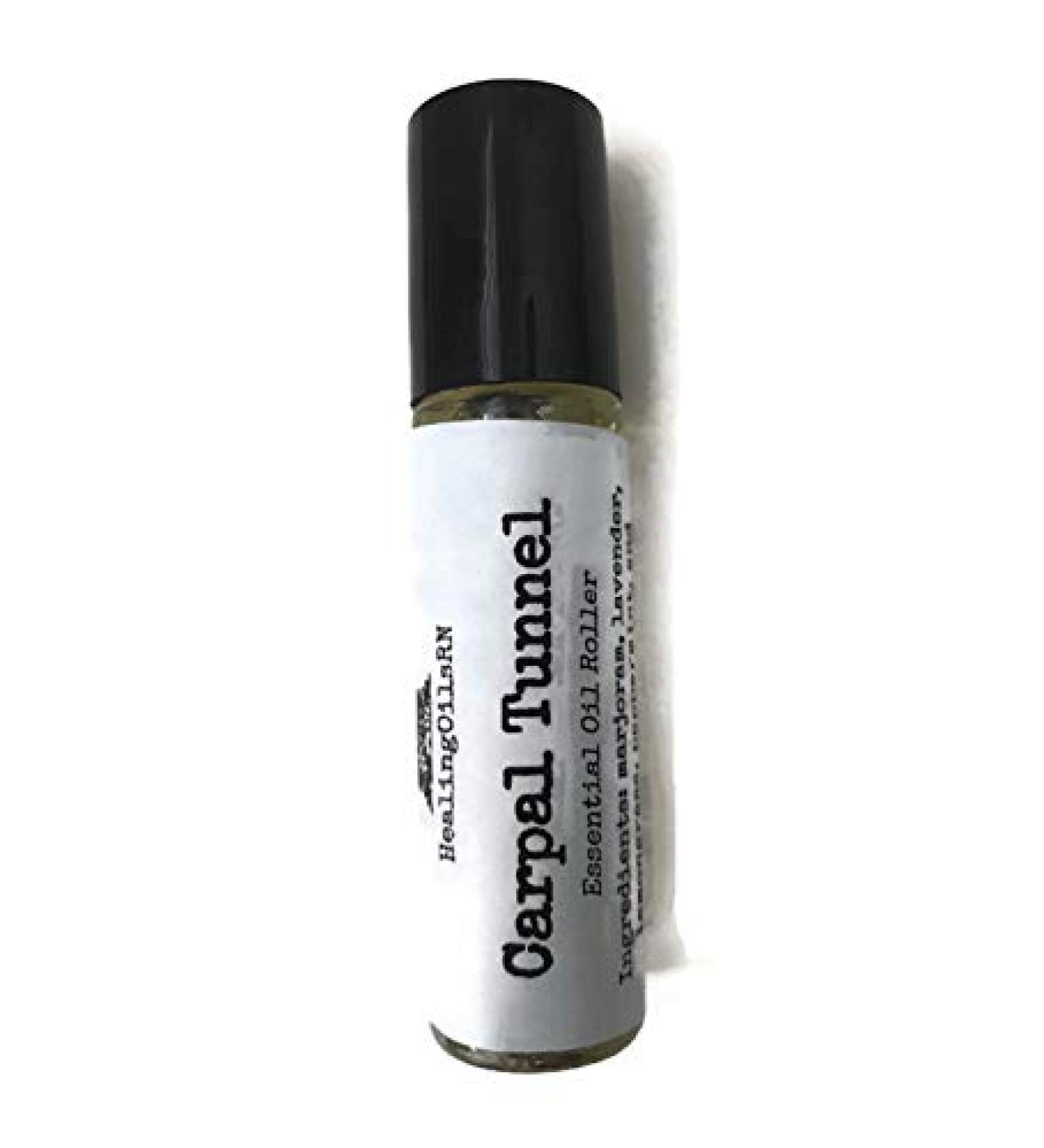 Carpal Tunnel Essential Oil Roller - 10ml All-Natural Therapeutic Blend for Pain Relief - Buy Online on GoSupps.com
