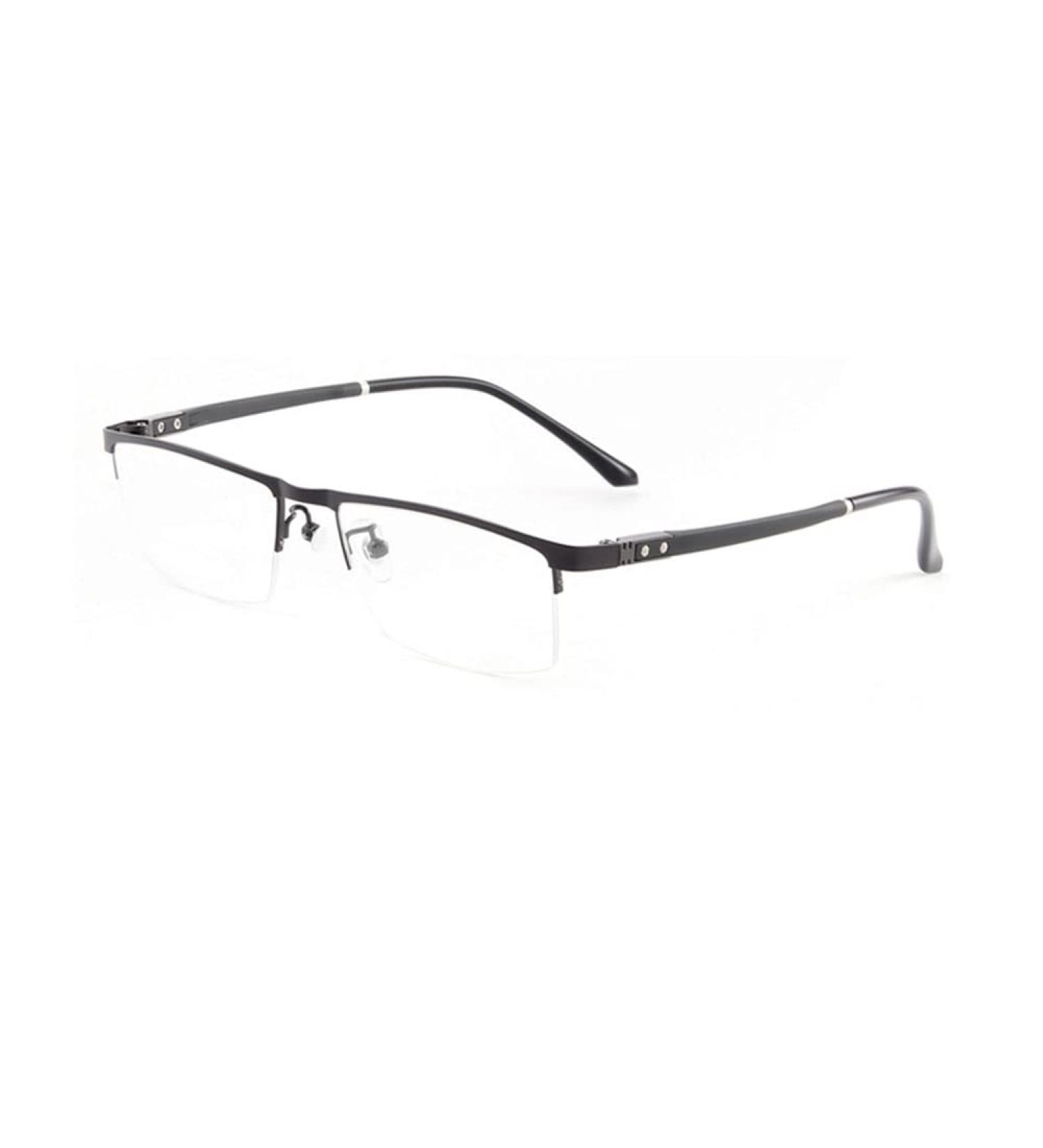 Eyephd Men's Anti-Blue Light Reading Glasses - Metal Rectangular Frame Diopter +1.0 to +3.0 - Comfortable & Stylish Protection - Buy Online on GoSupps.com
