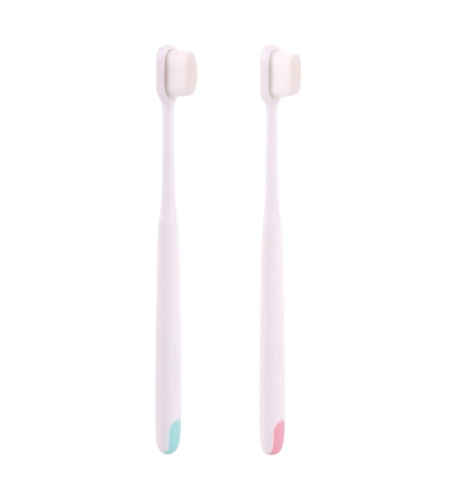 Mobestech 2pcs Toothbrush Teeth Cleaner Tool | Oral Care for Pregnant Women & Post-Birth Hygiene - Shop Internationally! - Buy Online on GoSupps.com