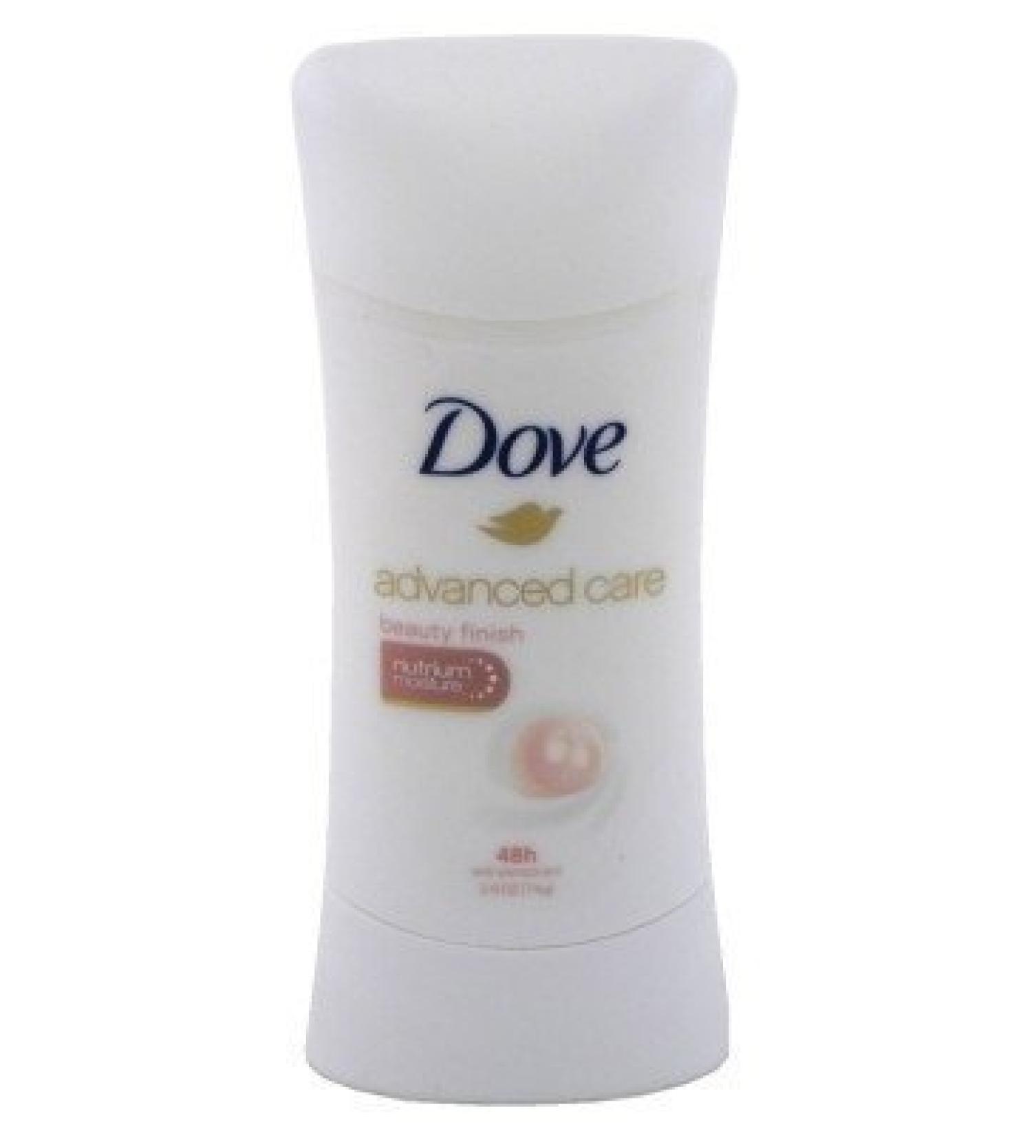 Dove Advanced Care Anti-Perspirant Deodorant Beauty Finish 2.6 oz (Pack of 2)
