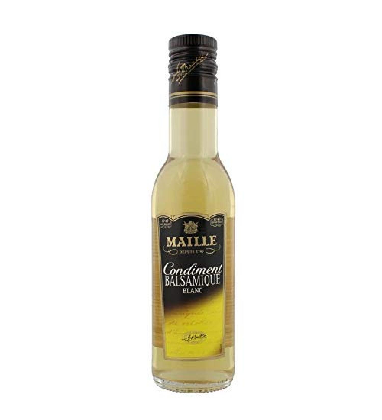MAILLE - White Balsamic Condiment 250Ml - Pack of 4 - free delivery