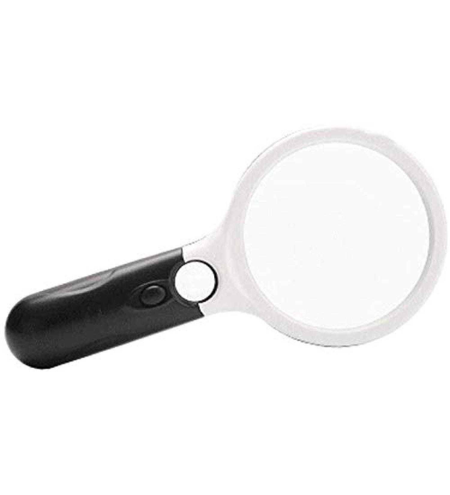 Magnifying Glasses Educational Hobby Magnifiers Portable 10 Times Reading Aids Magnifiers Mini Folding Handheld 5 Times Hd Magnifying Glass with Led Lights - Buy Online on GoSupps.com