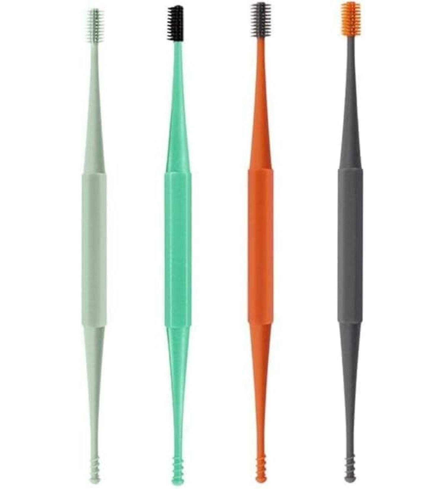 1Pc Double-Sided Earpick Soft Silicone Rotating Ear Ear Ears Remover Clean Design Wax Pick Cleaner Tools (Random Color) - Buy Online on GoSupps.com