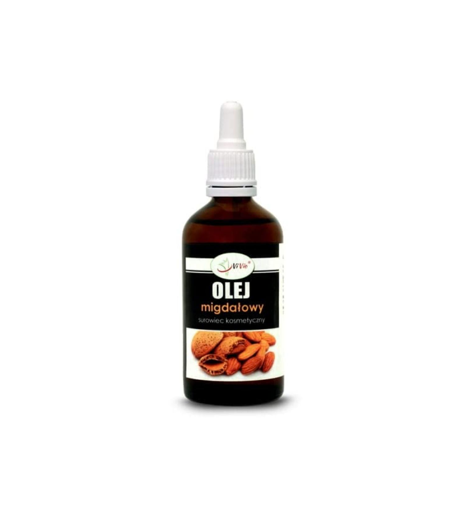 Refined sweet almond oil 100ml vivio