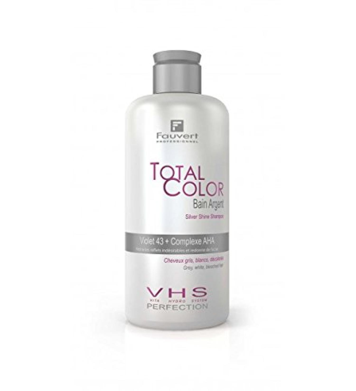 Fauvert Professionnel - VHSP Silver Bath Shampoo (Violet 43 + AHA Complex) - 250ML