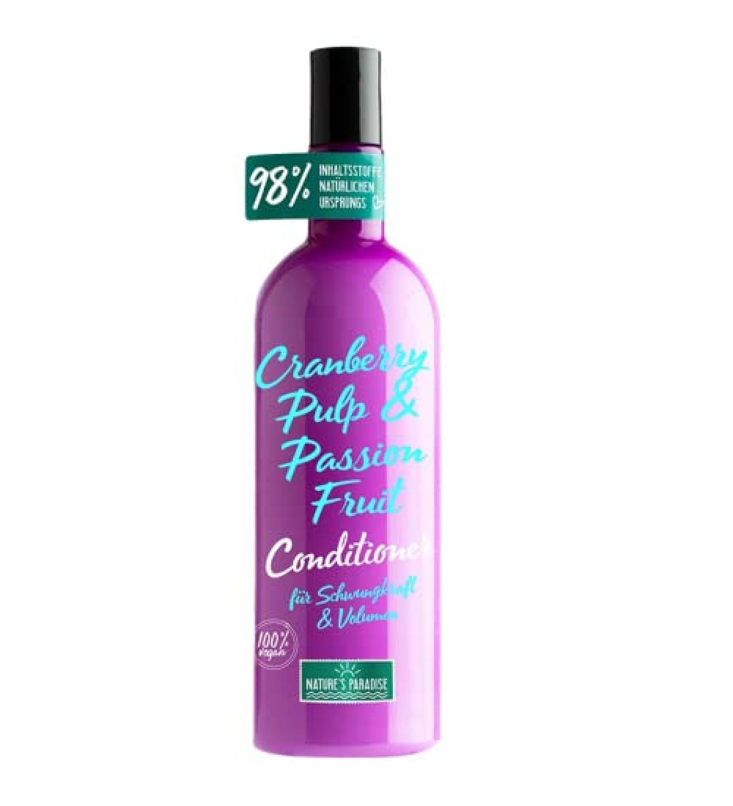 Nature's Paradise Conditioner bounce and volume CRANBERRY & PASSION FRUIT 375 ml