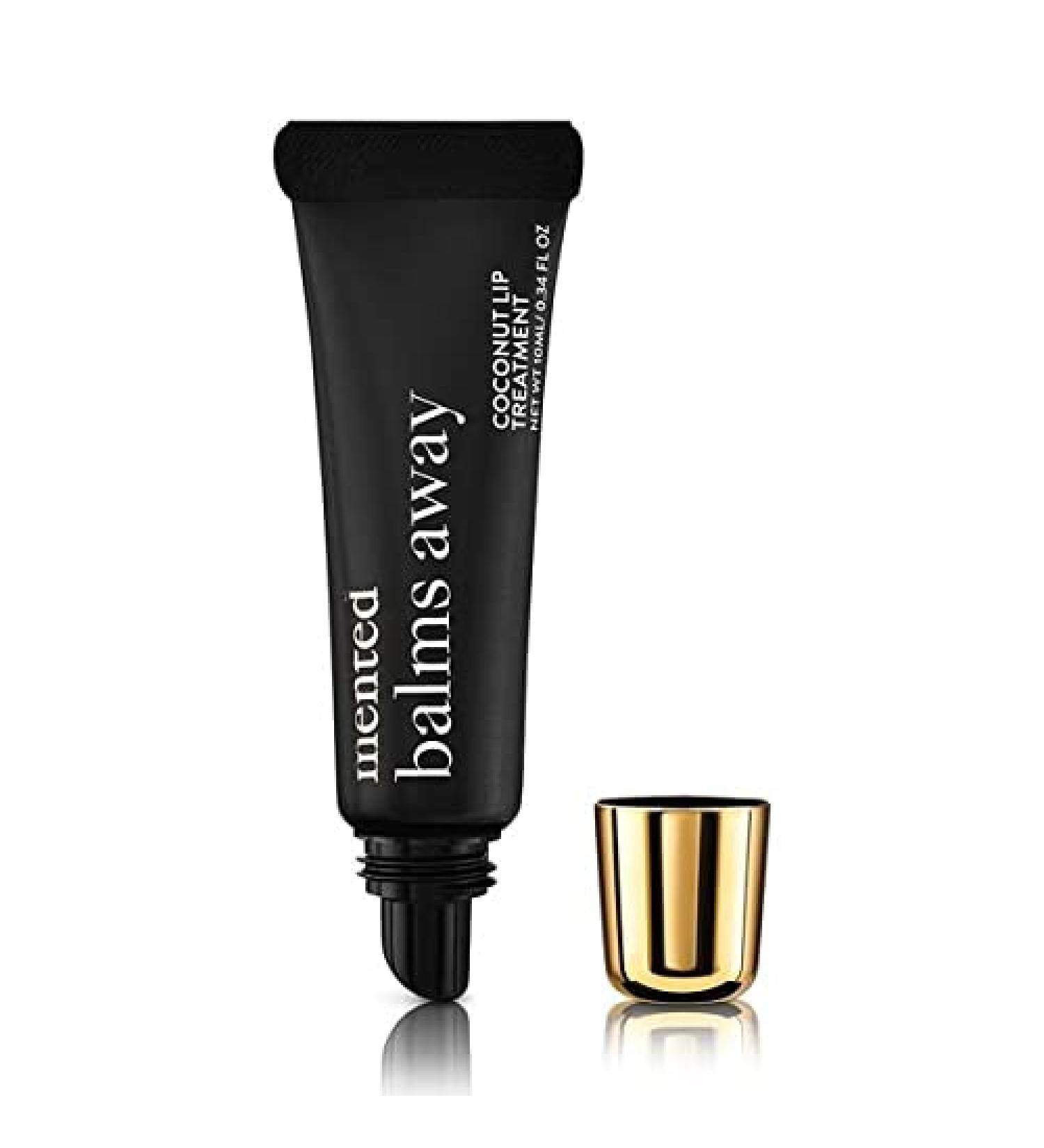 Mented Cosmetics Balms Away Coconut Lip Treatment - Moisturizing Lip Balm Therapy for Dry Lips - Vegan, Paraben-Free, Cruelty-Free - Buy Online on GoSupps.com