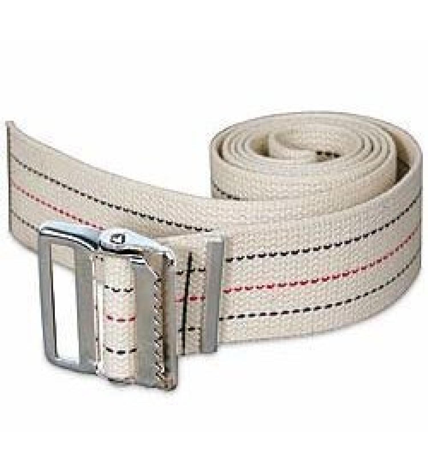 80313 Gait Belt with Metal Buckle 2" Width 40" Length 1 Stripe
