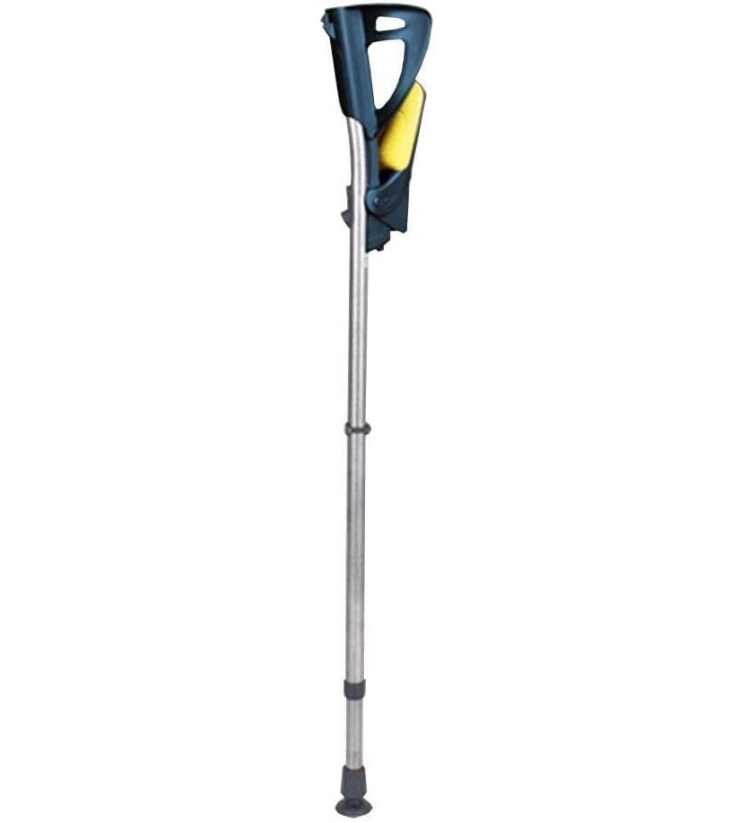 PSMPENG LRVTREC Forearm Crutches Adjustable Forearm Crutches 1 Pair (2 Units) of - Adult 5 '- 6'9' 'Adjustable Foldable Shock Absorber Lightweight Arm Crutch (Color : A) - Buy Online on GoSupps.com