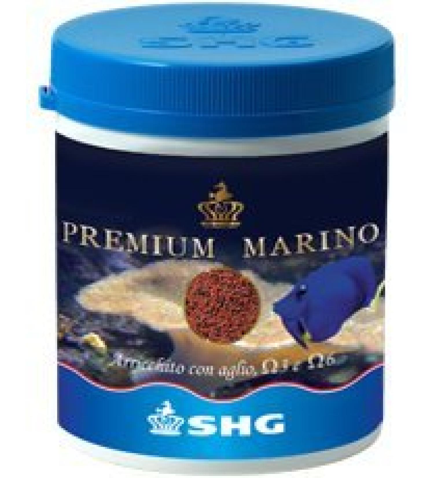Premium marine enriched with Garlic, Omega 3 and 6 125 gr