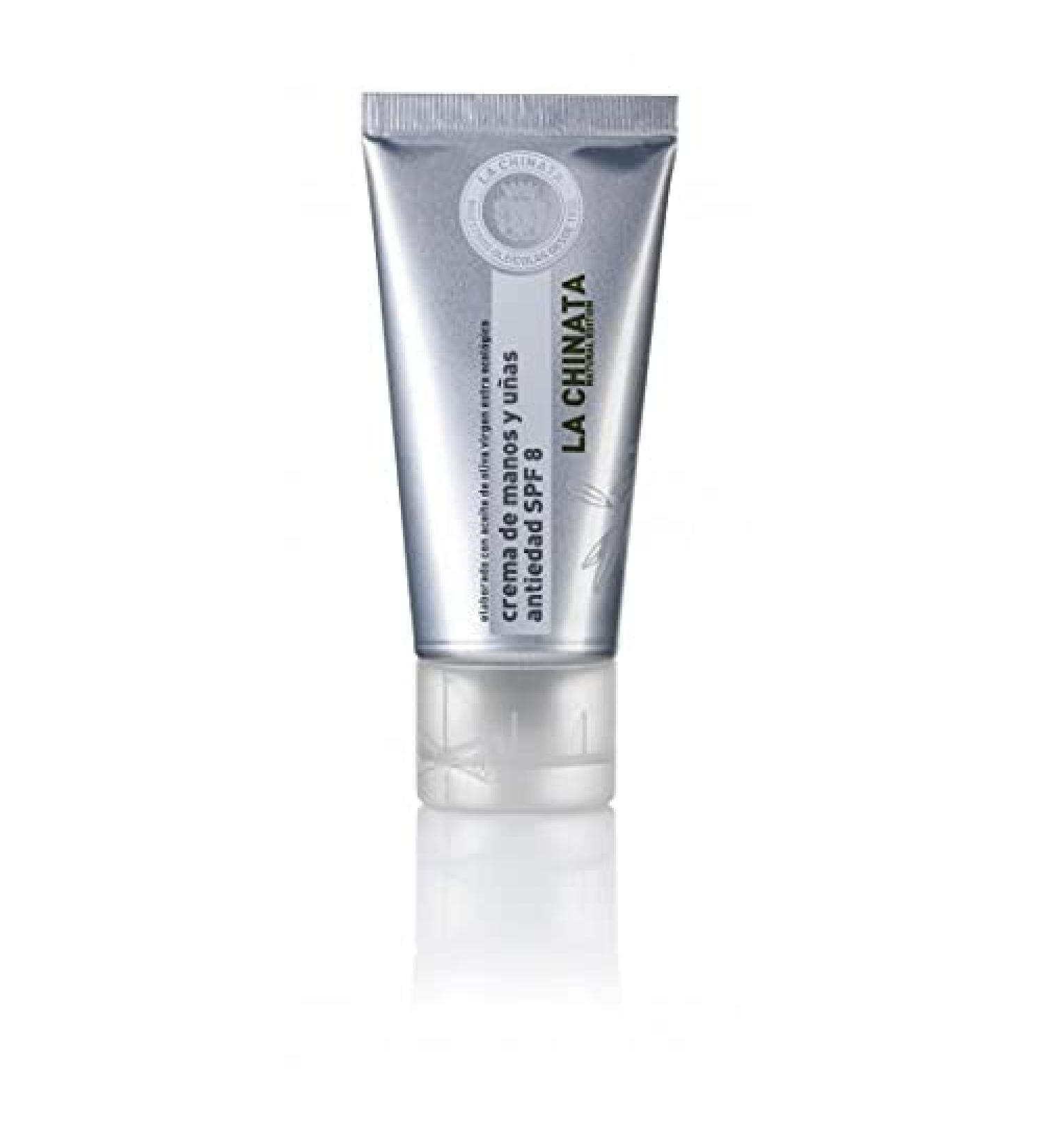 La Chinata Antiaging Hand & Nail Cream SPF 8 - 50ml | Moisturizing Nourishing & Anti-Aging Formula for Healthy Hands - Buy Online on GoSupps.com