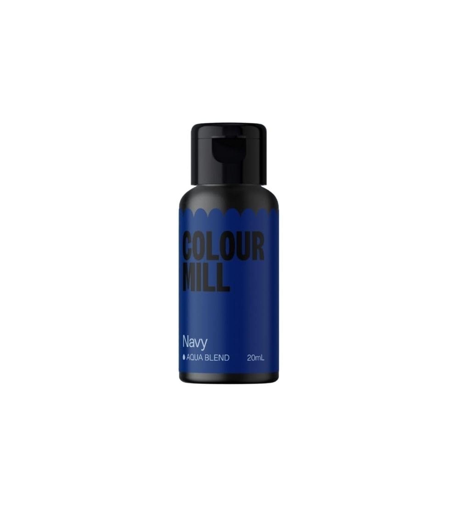 Colour Mill Aqua Blend Navy 20 ml - Buy Online on GoSupps.com