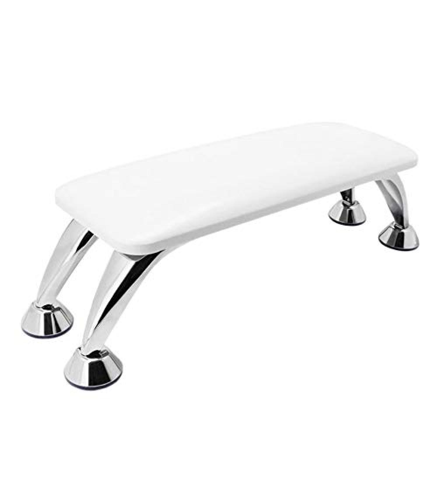 Floahazz Hand Rest Pillow Leather Nail Hand Cushion Manicure Pillow Use Nail Art Hand Cushion White - Buy Online on GoSupps.com