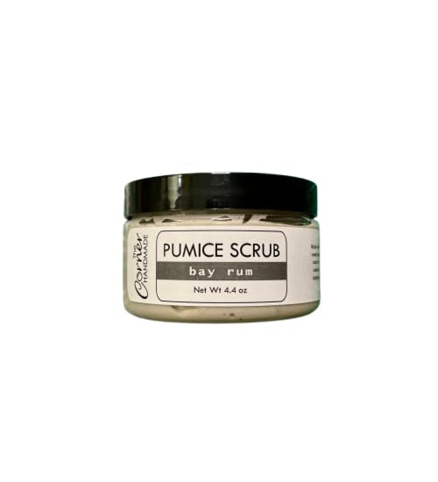 The Corner Handmade Pumice Scrub Gardeners Hand Soap Mechanics Hand Soap Heavy Duty Soap Cuts Grease (Bay Rum)