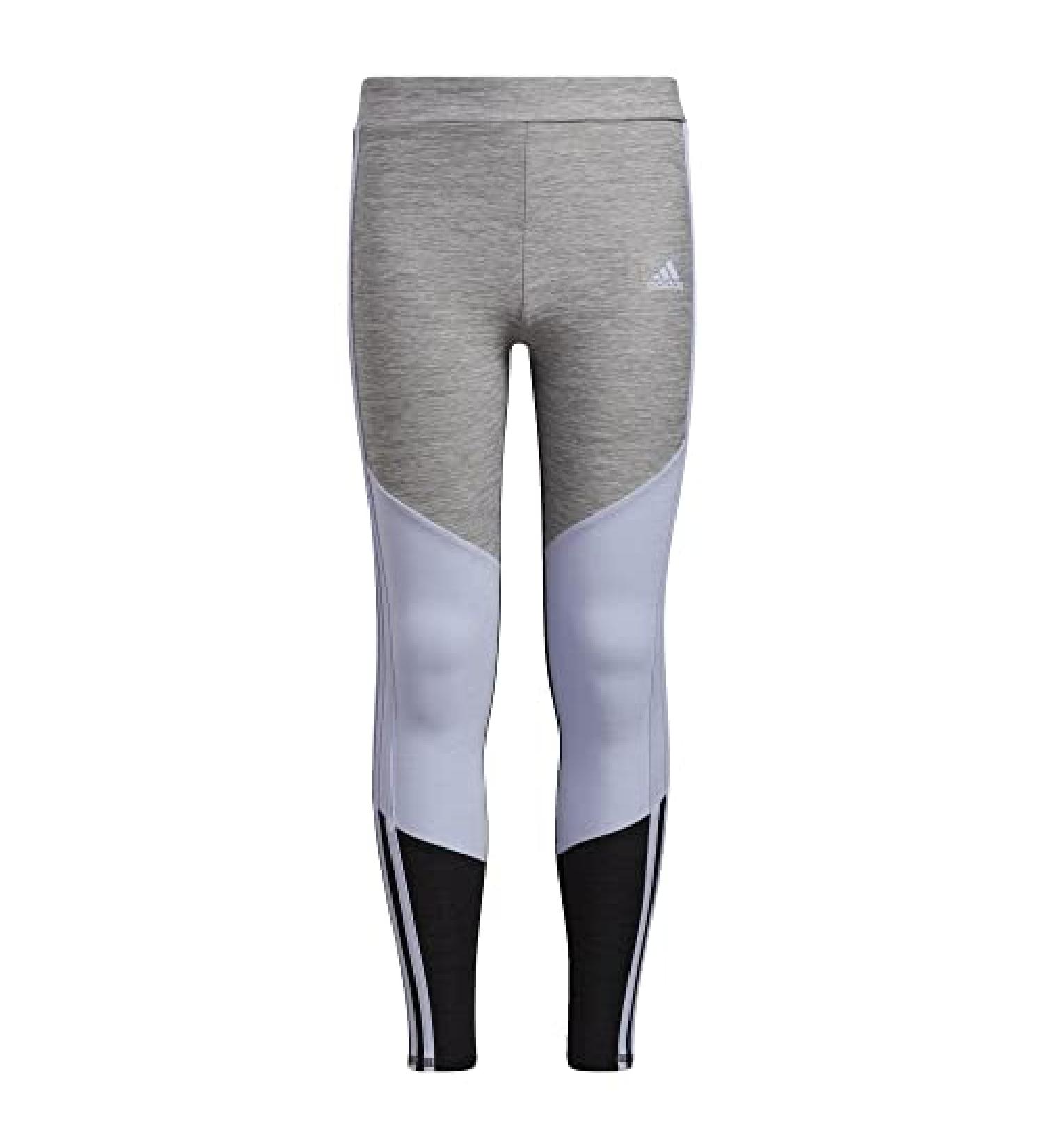 adidas Kids' Colorblock Mlange Tights - Grey/Mixed - X-Large - Buy Online on GoSupps.com