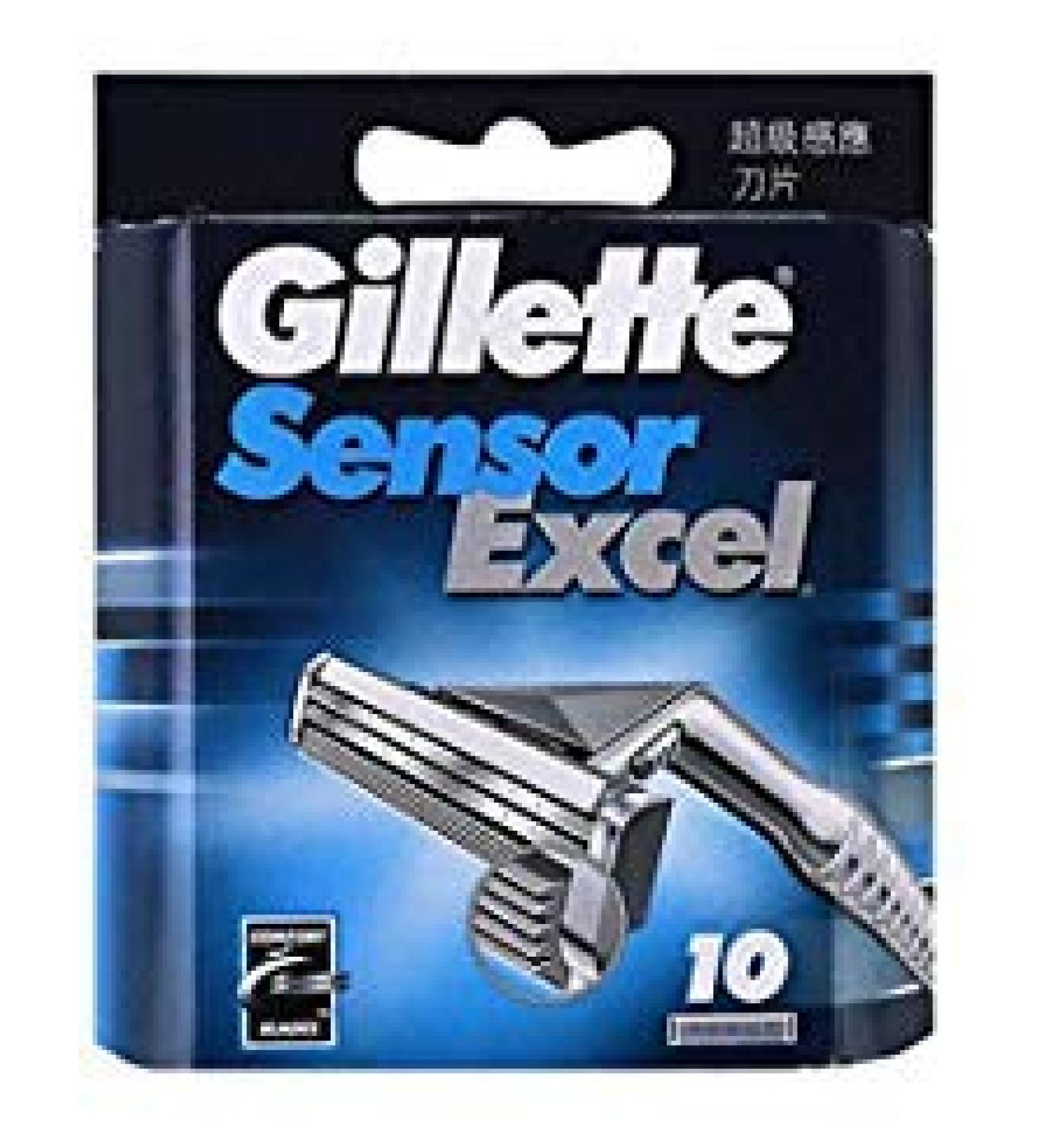 Gillette Sensor Excel - 10 Pack