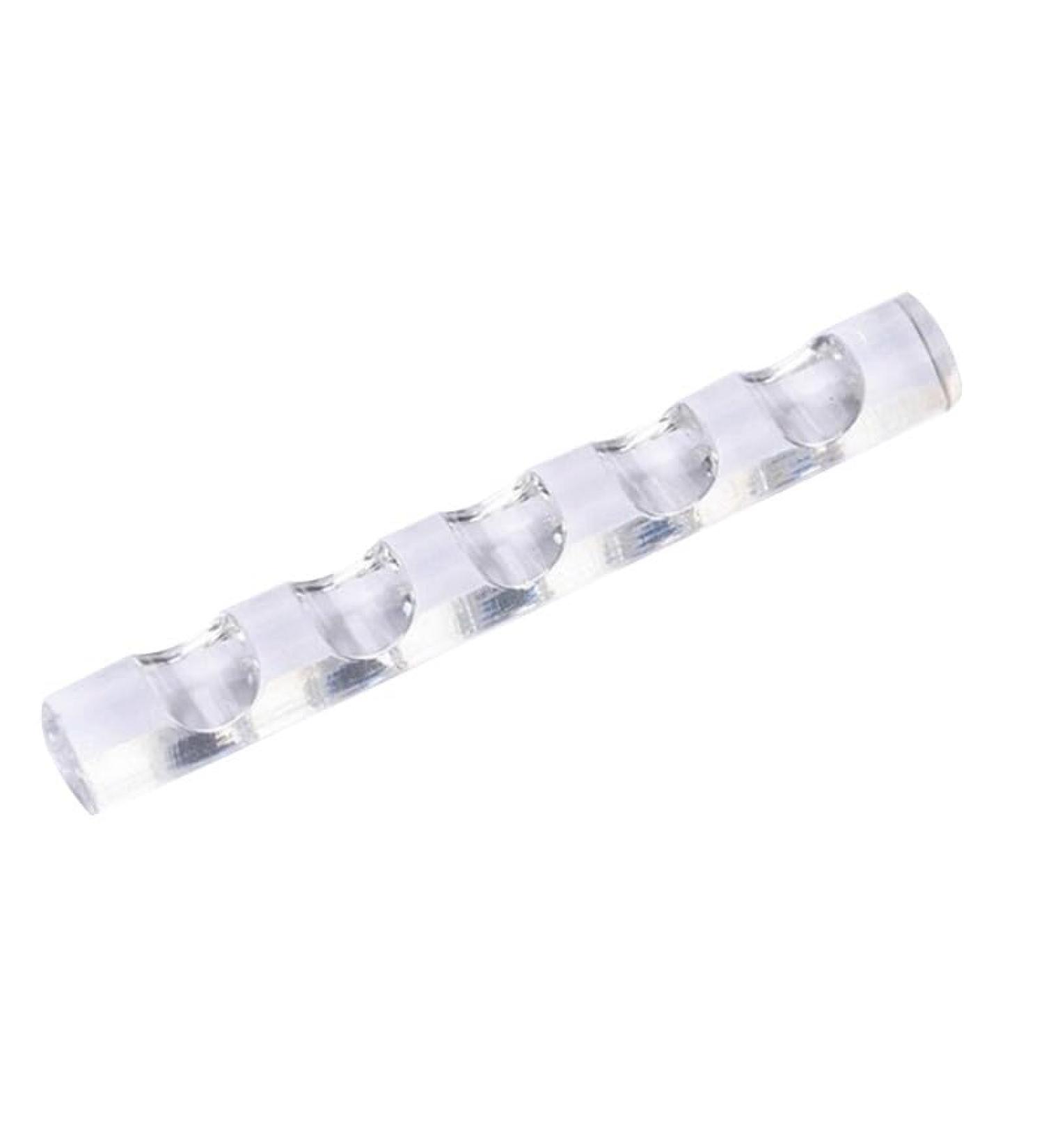 Portable Acrylic Nail Art Brush Holder - Clear Multifunctional Professional Nail Discomfortting Pen Stand - Buy Online on GoSupps.com