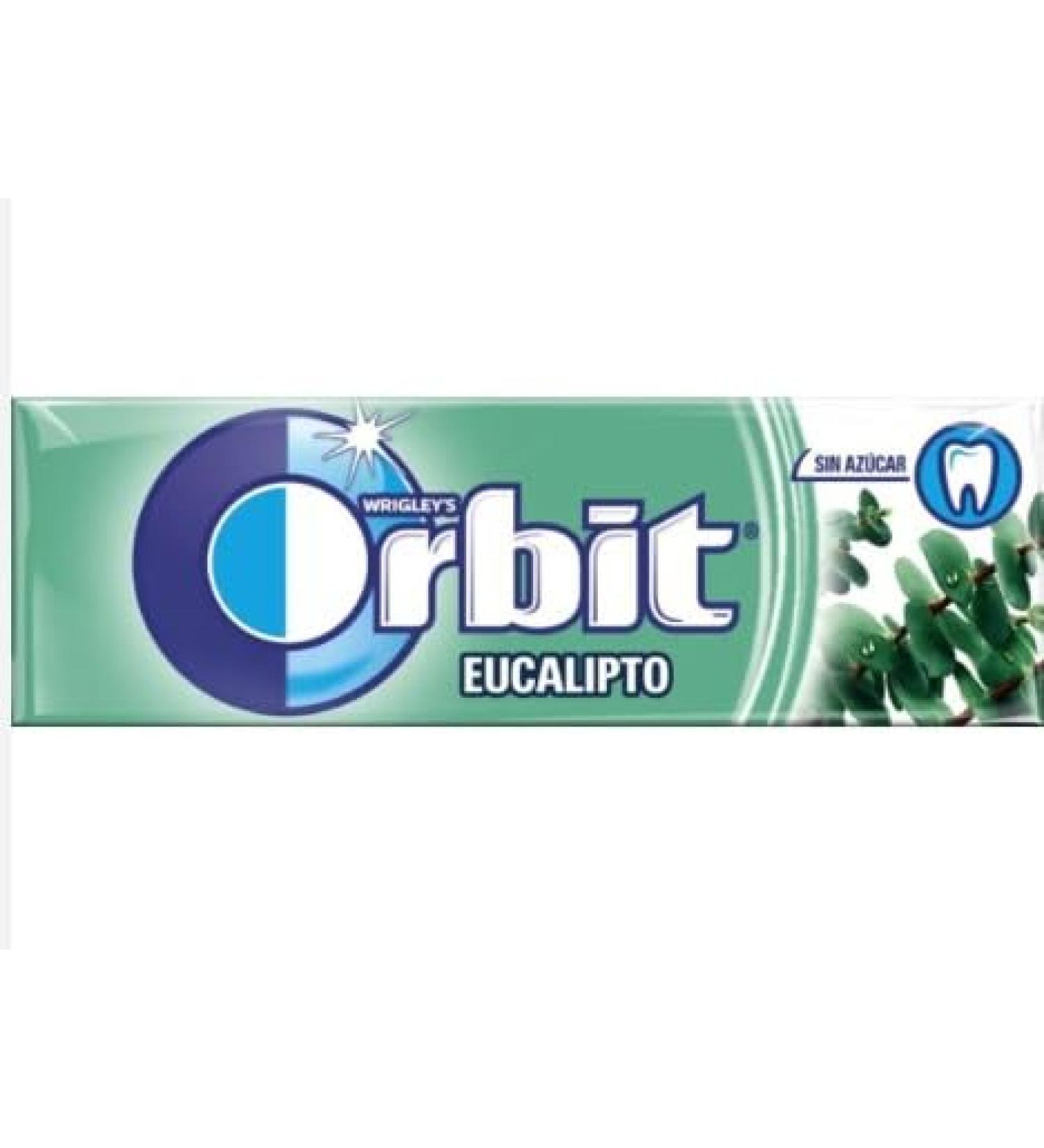 6 Packs Wrigley's Orbit Eucalyptus Sugar Free Chewing Gum Helps keep Teeth Clean And Mouth Fresh - Buy Online on GoSupps.com