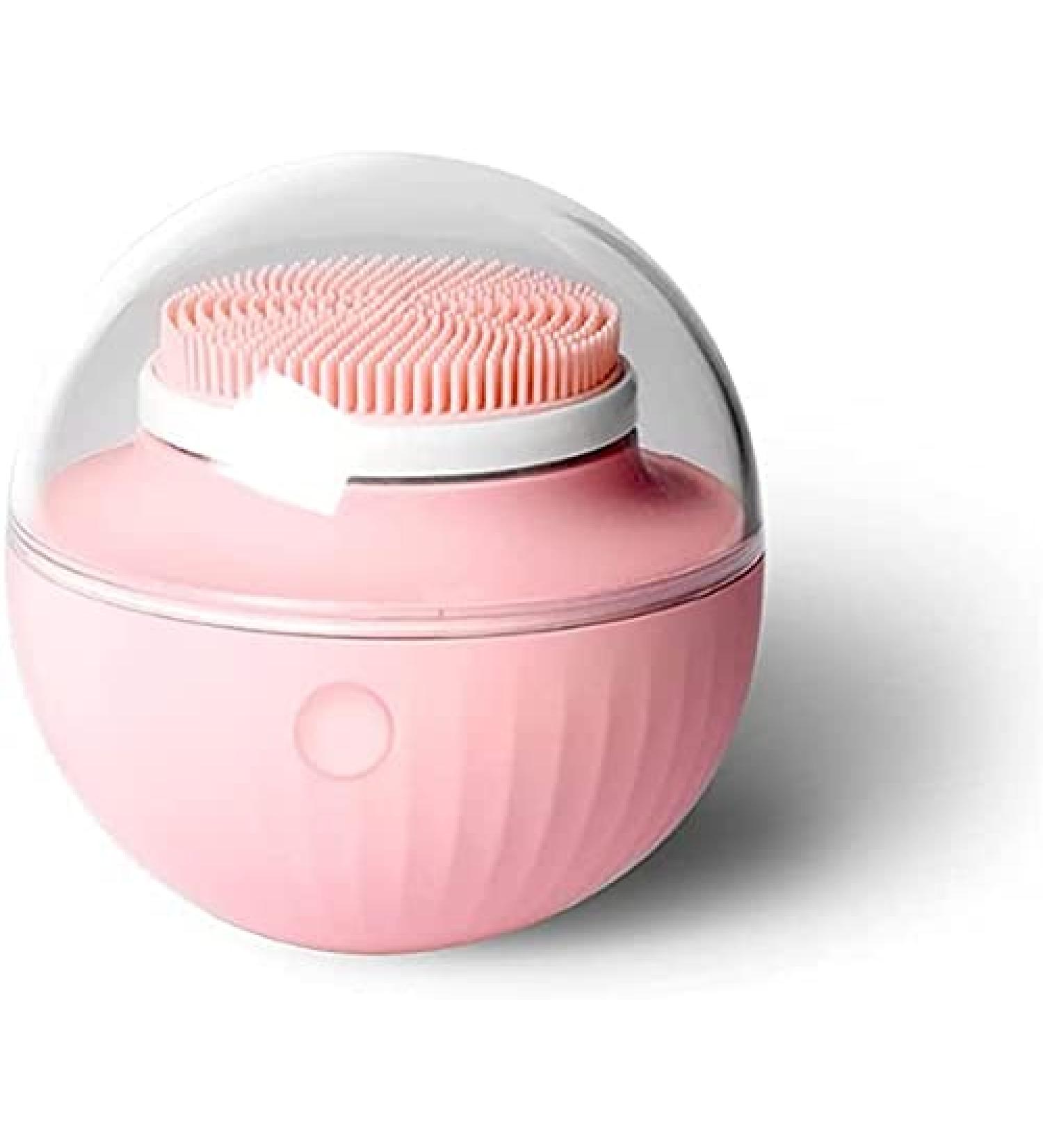 Rechargeable IPX7 Waterproof Cleansing Brush - Deep Cleansing Anti-Aging & Exfoliating System for All Skin Types - Pink - Buy Online on GoSupps.com