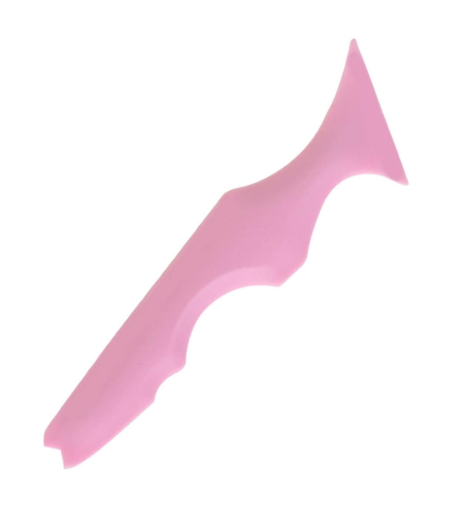 FOMIYES 3pcs Silicone Beauty Ruler - Reusable Eyeliner & Eyeshadow Stencil Set - Makeup Tool for Lipstick Mascara & Eyebrows - Pink - Buy Online on GoSupps.com