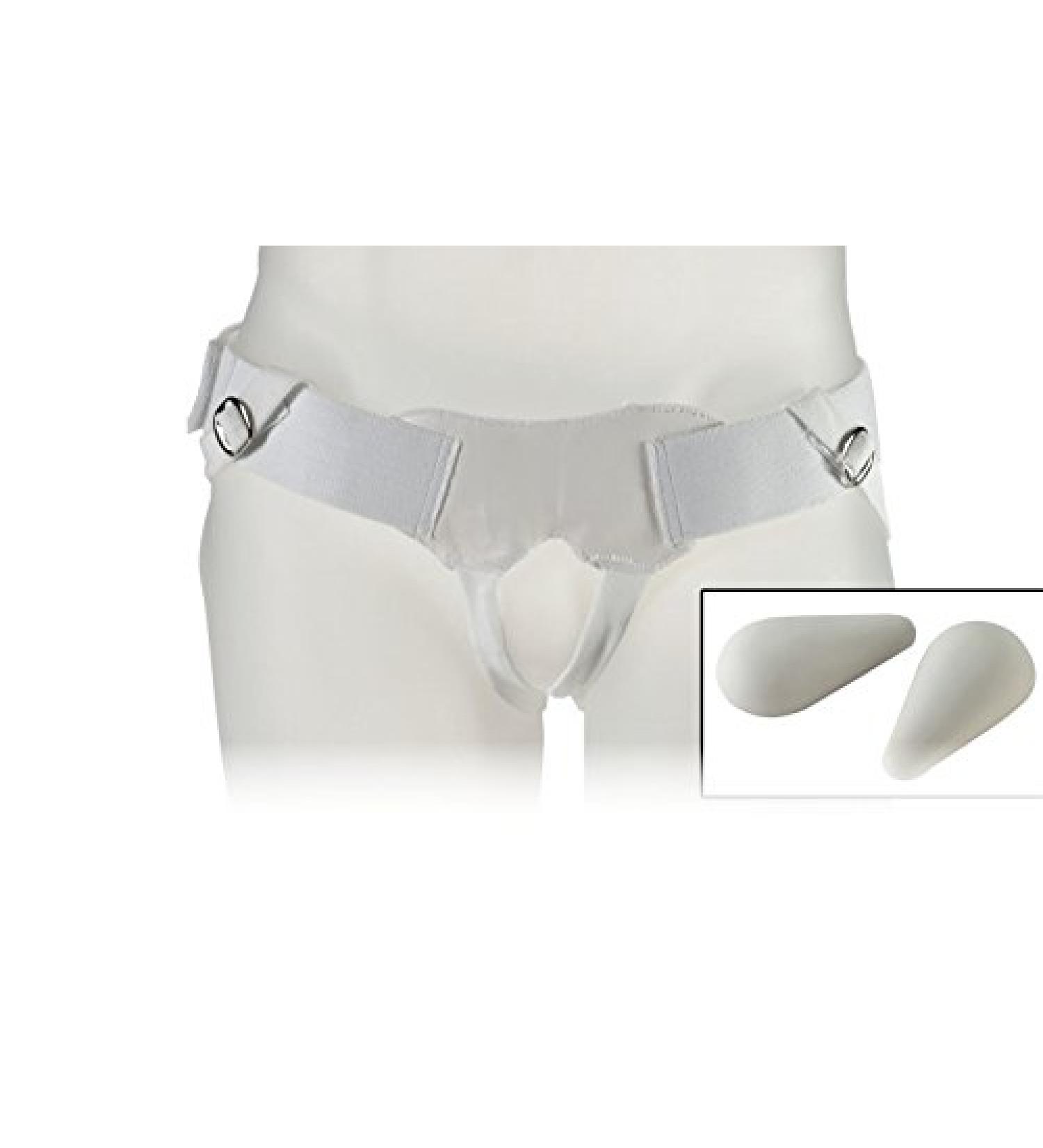Hernia Support White Medium