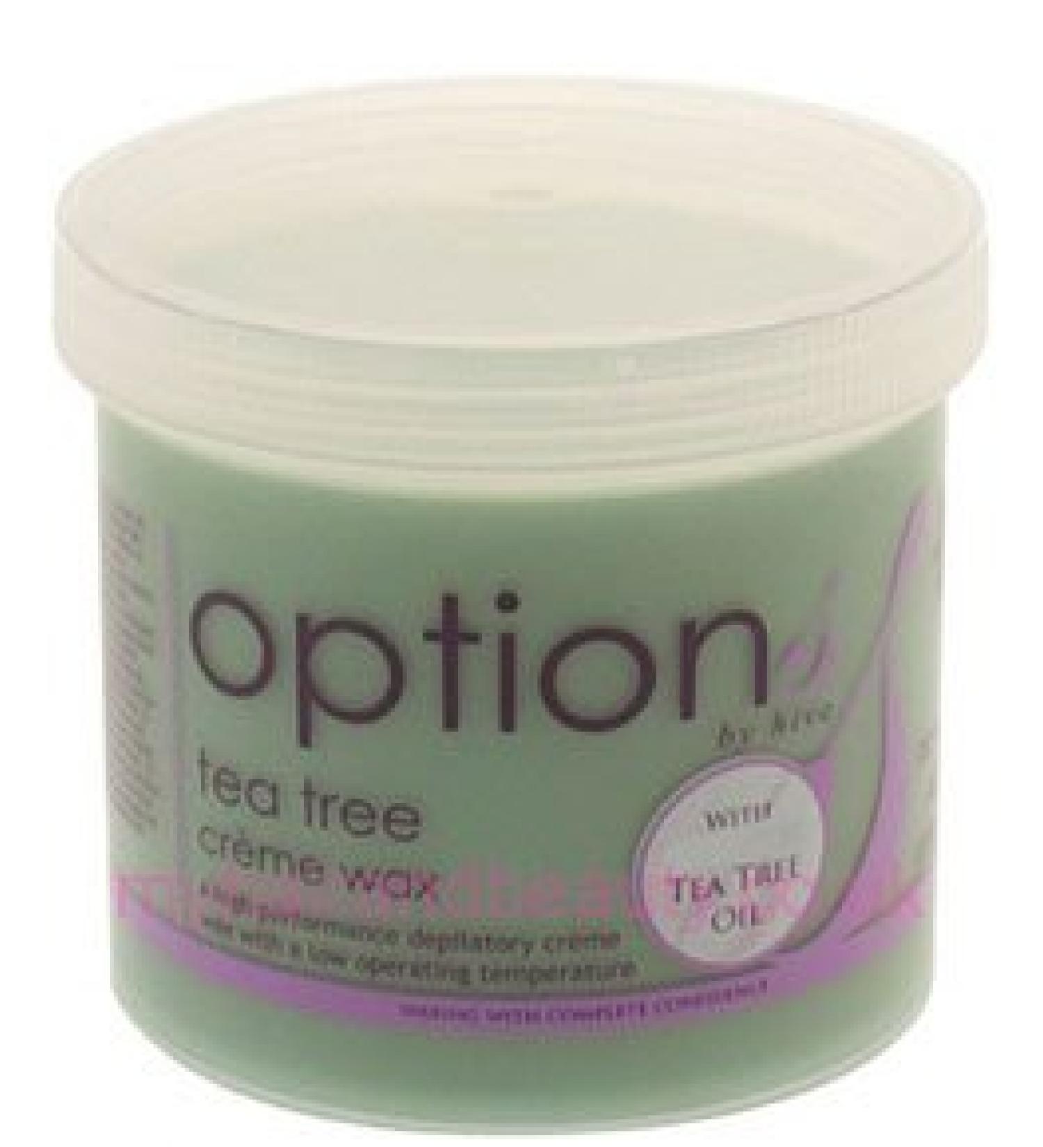 Options Tea Tree Cream Wax 425 g - 3 x 425 g